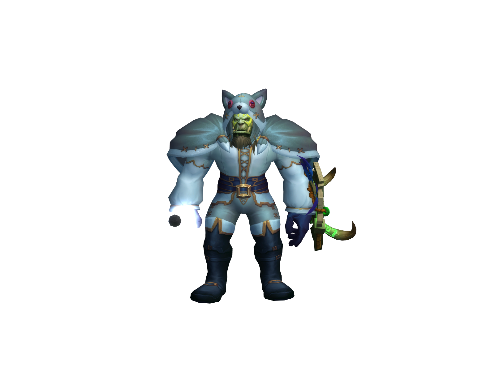 Meshog 3D character render
