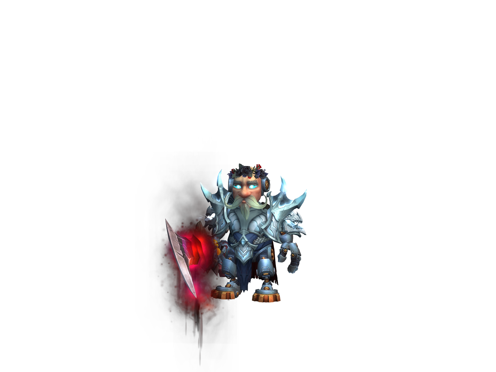 Stove 3D character render