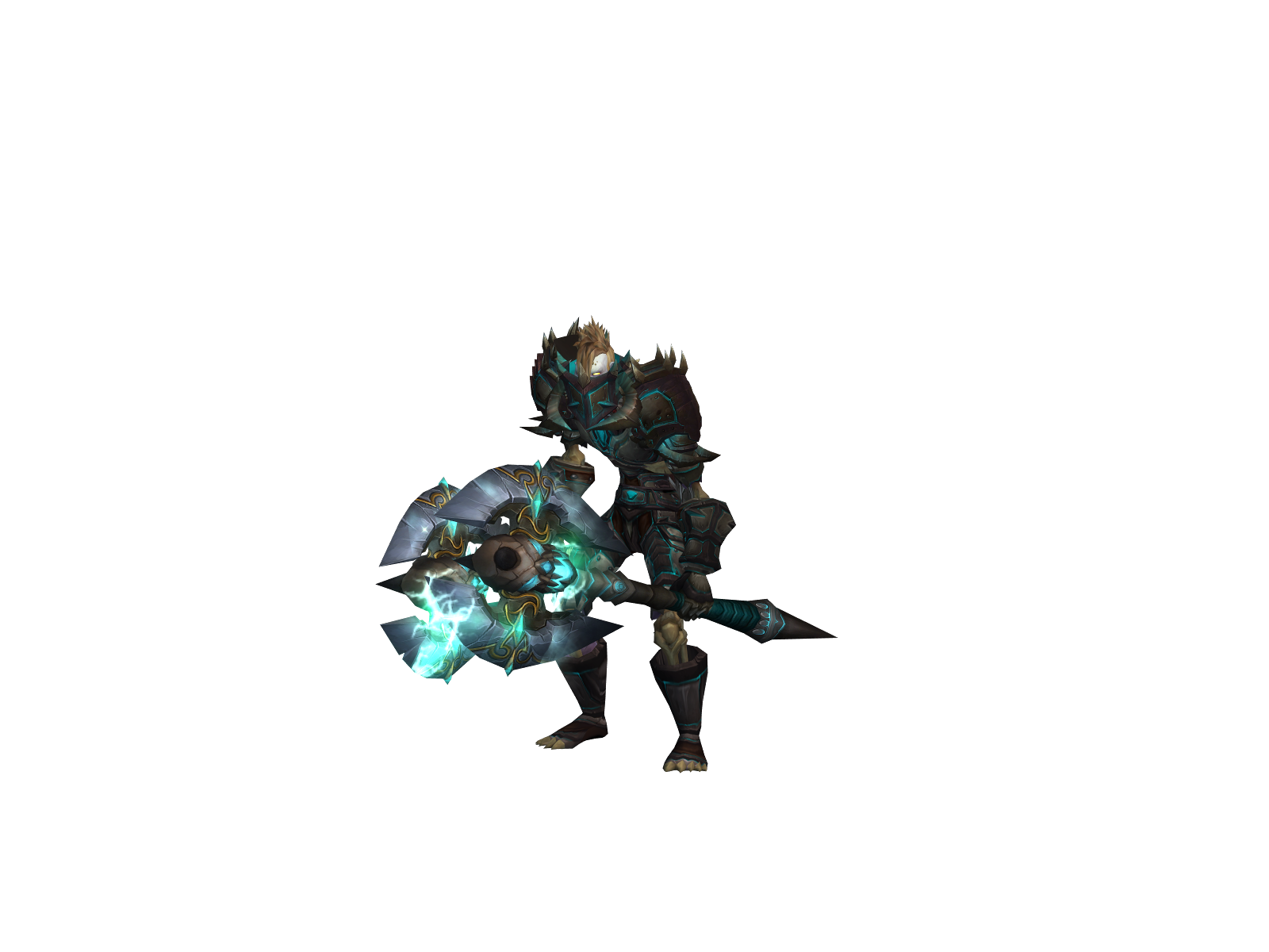 Coldrice 3D character render