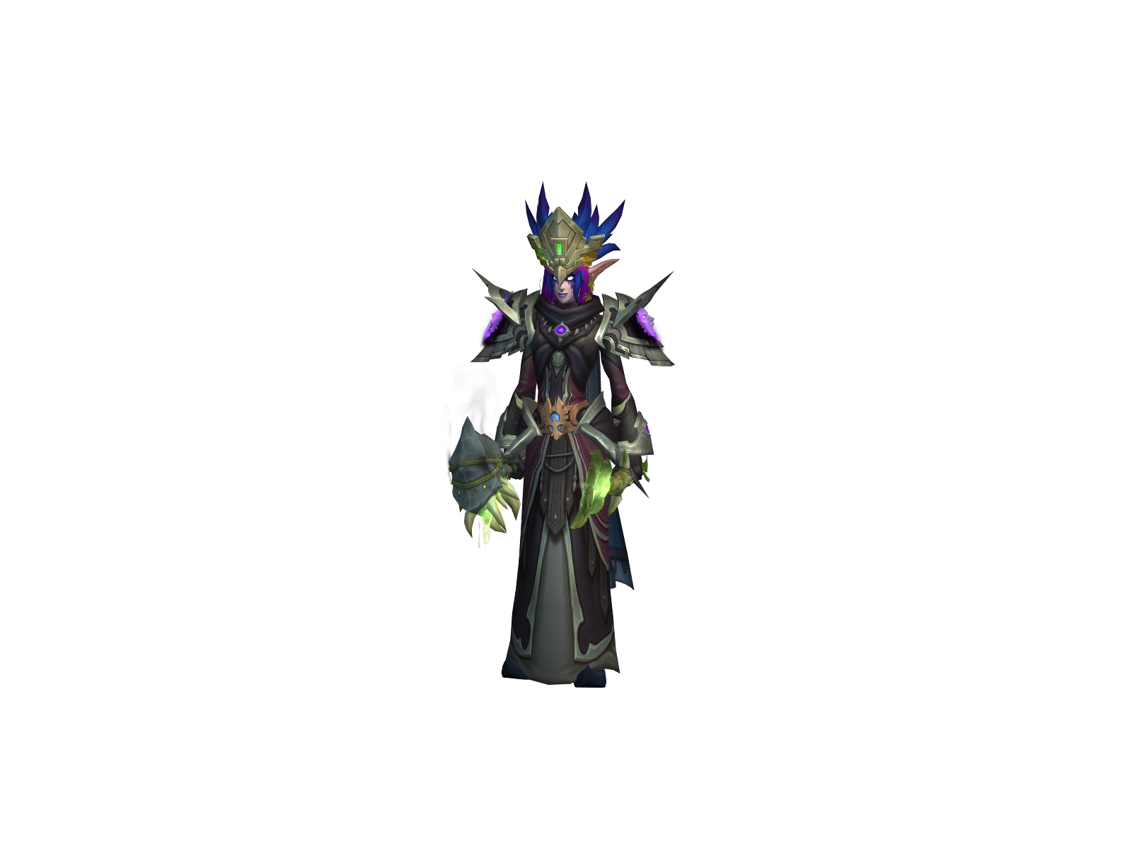 Efflux 3D character render