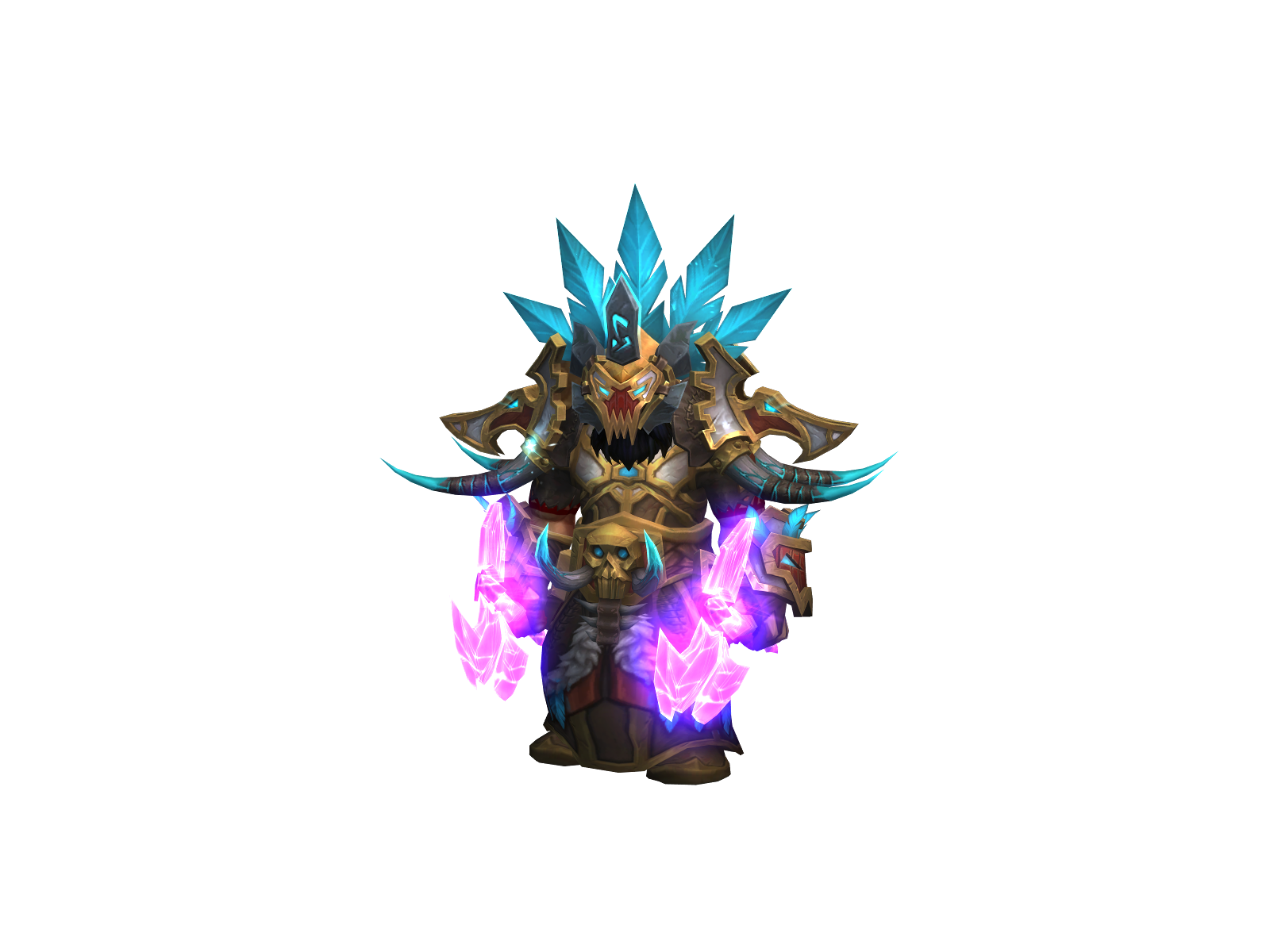 Shaded 3D character render