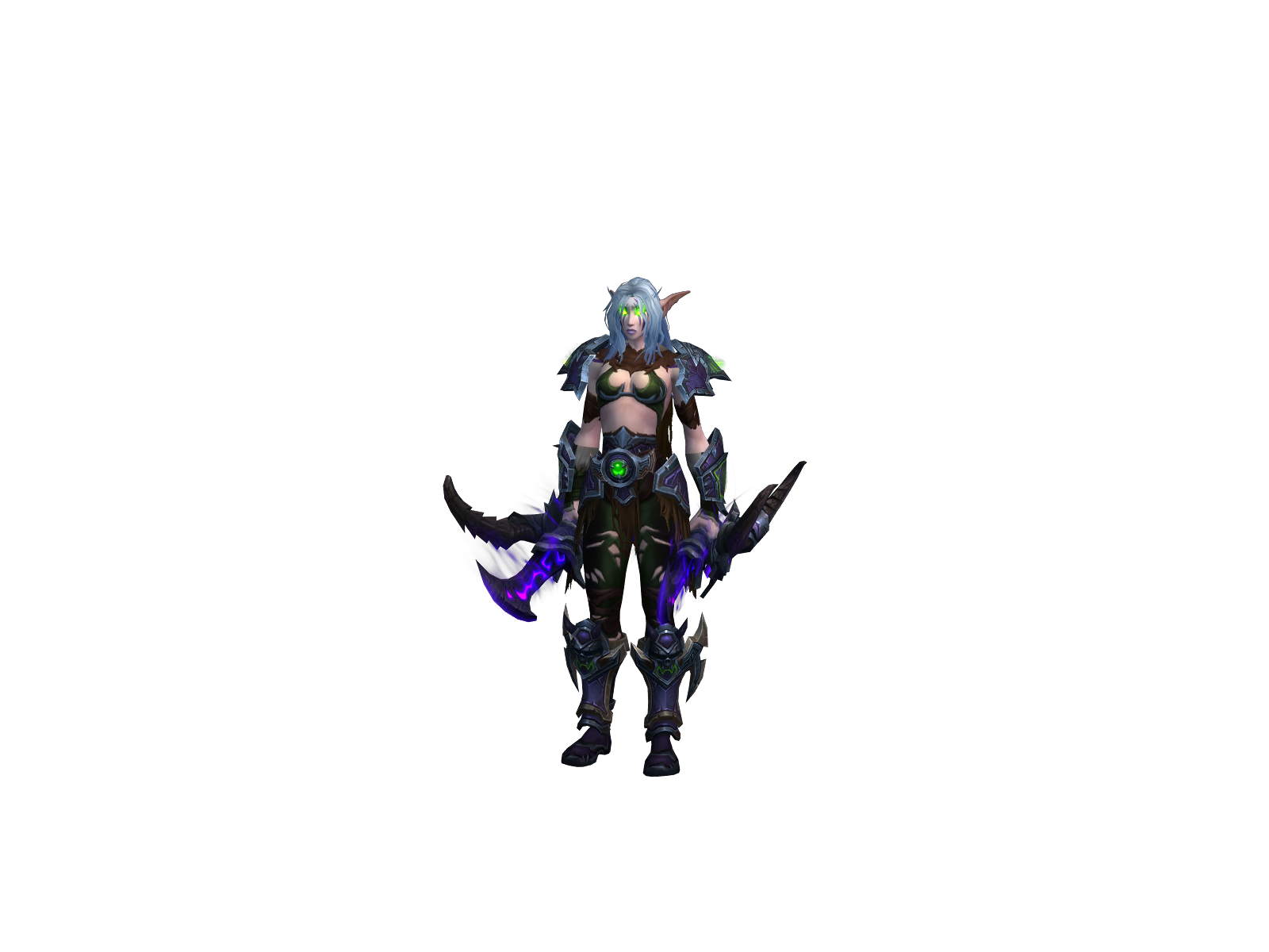 Deshrael 3D character render
