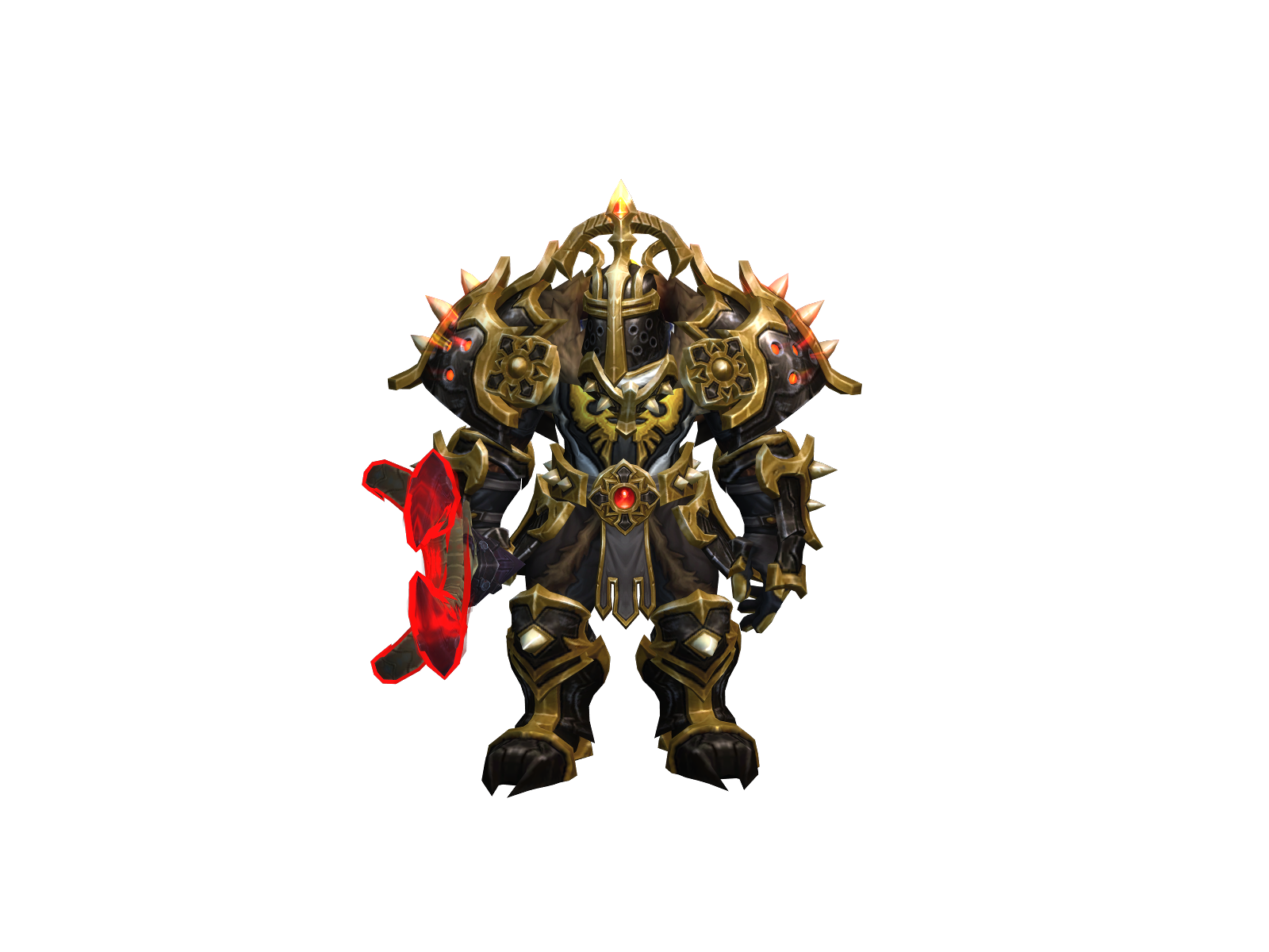 Unholybaine 3D character render
