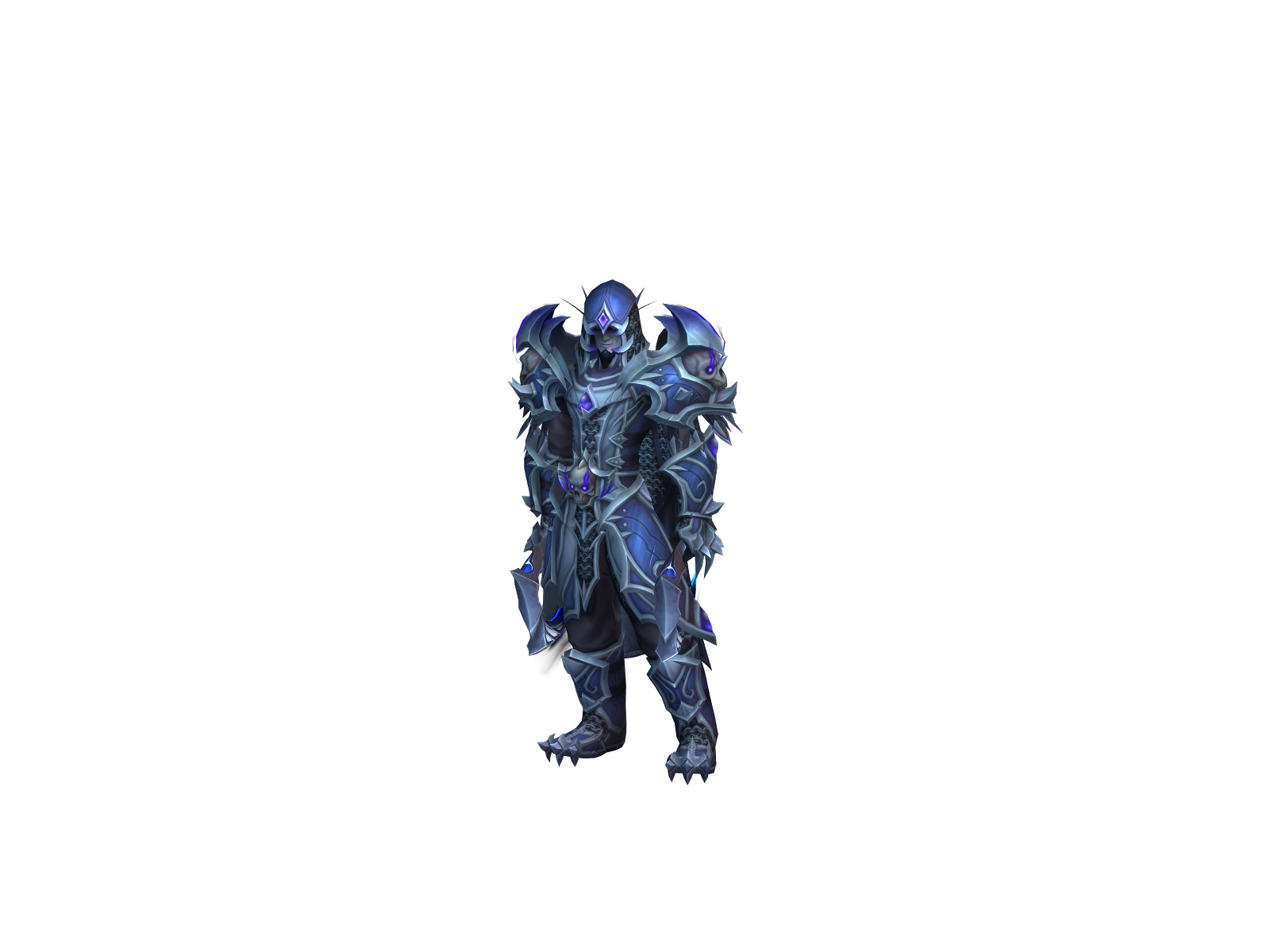 Kyrael 3D character render