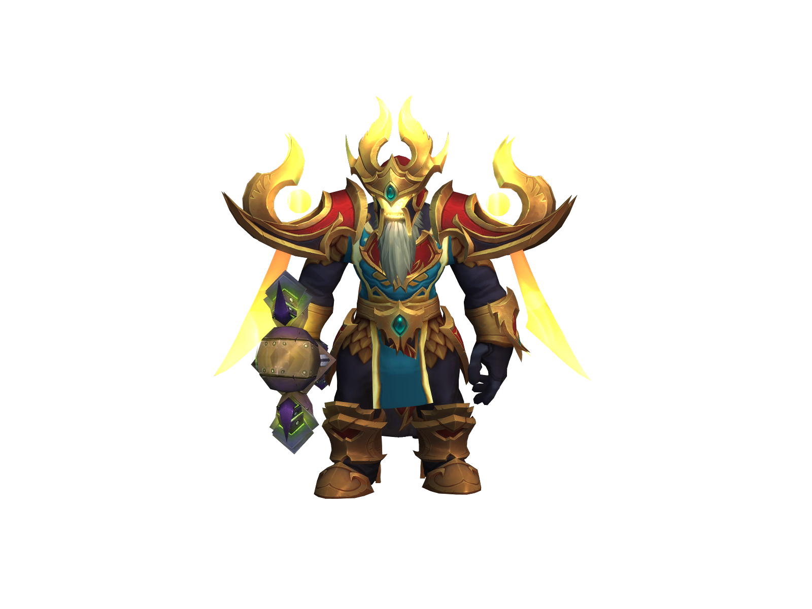 Pandalatte 3D character render