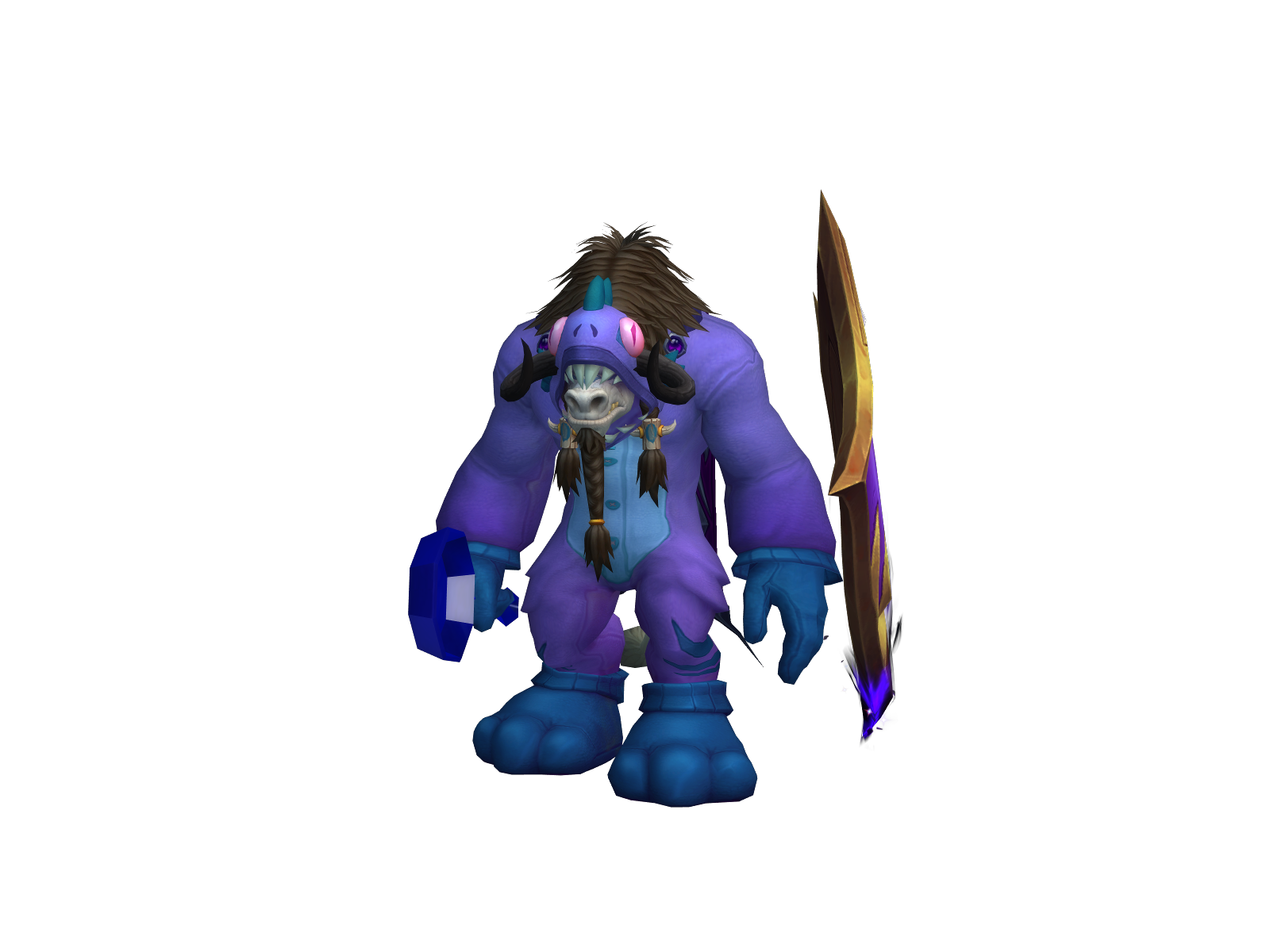 Alexthebull 3D character render