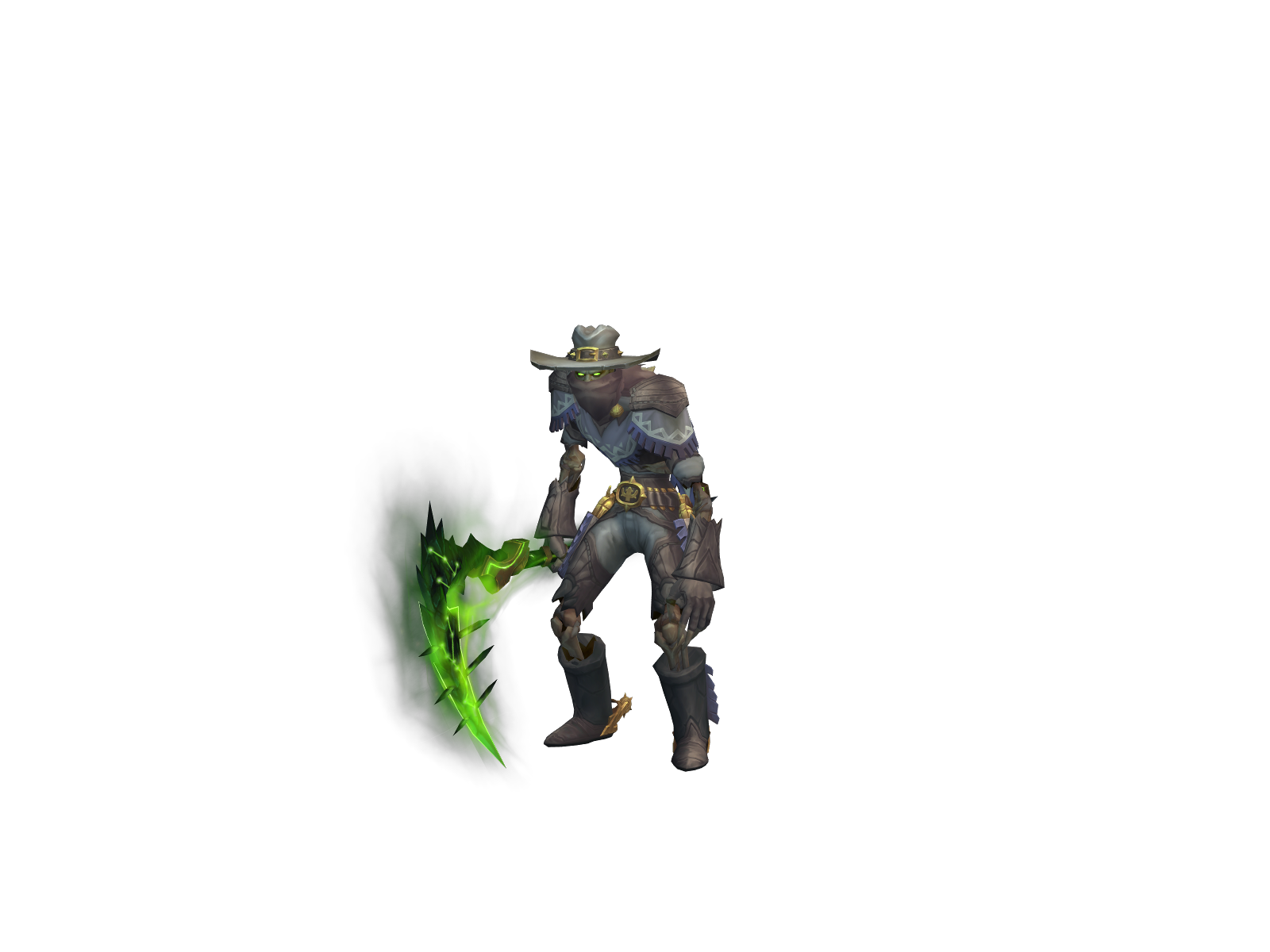 Edgabran 3D character render