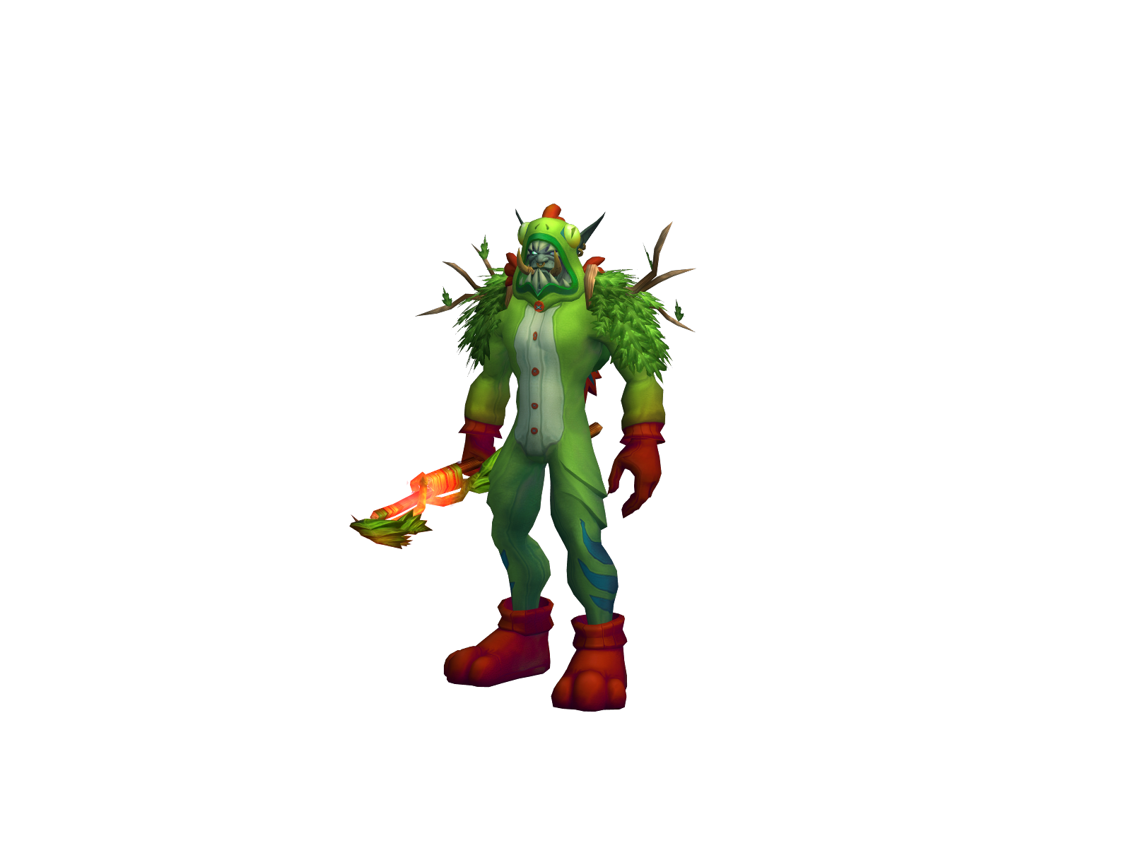 Sharkloa 3D character render