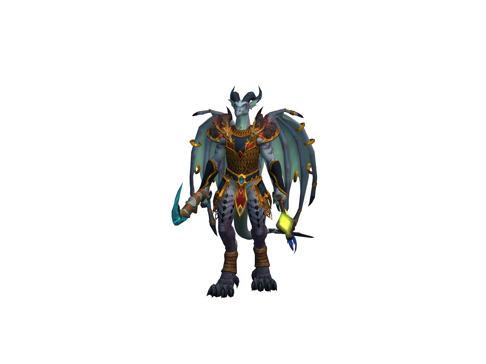 Atilegna 3D character render