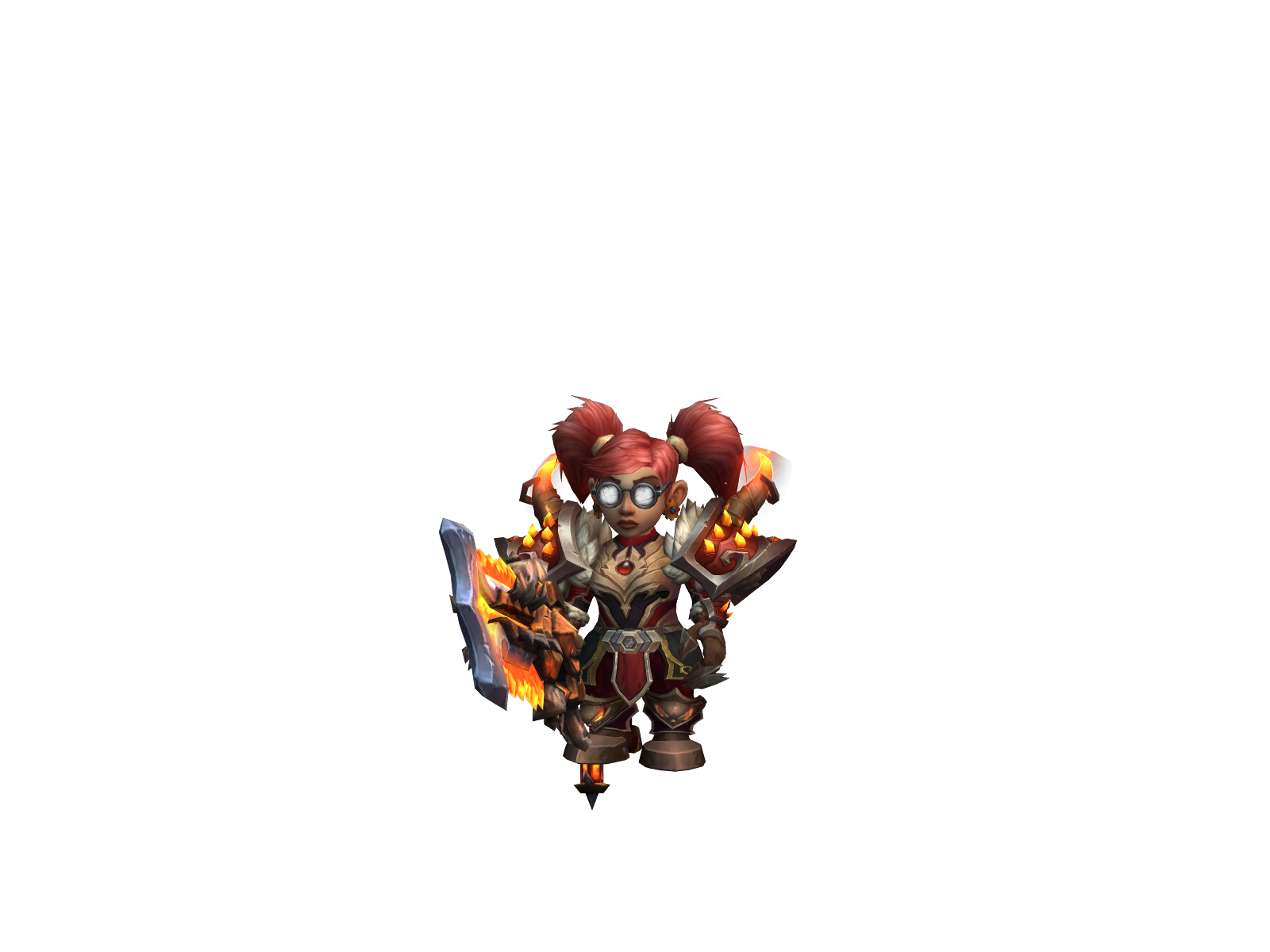 Zulawar 3D character render