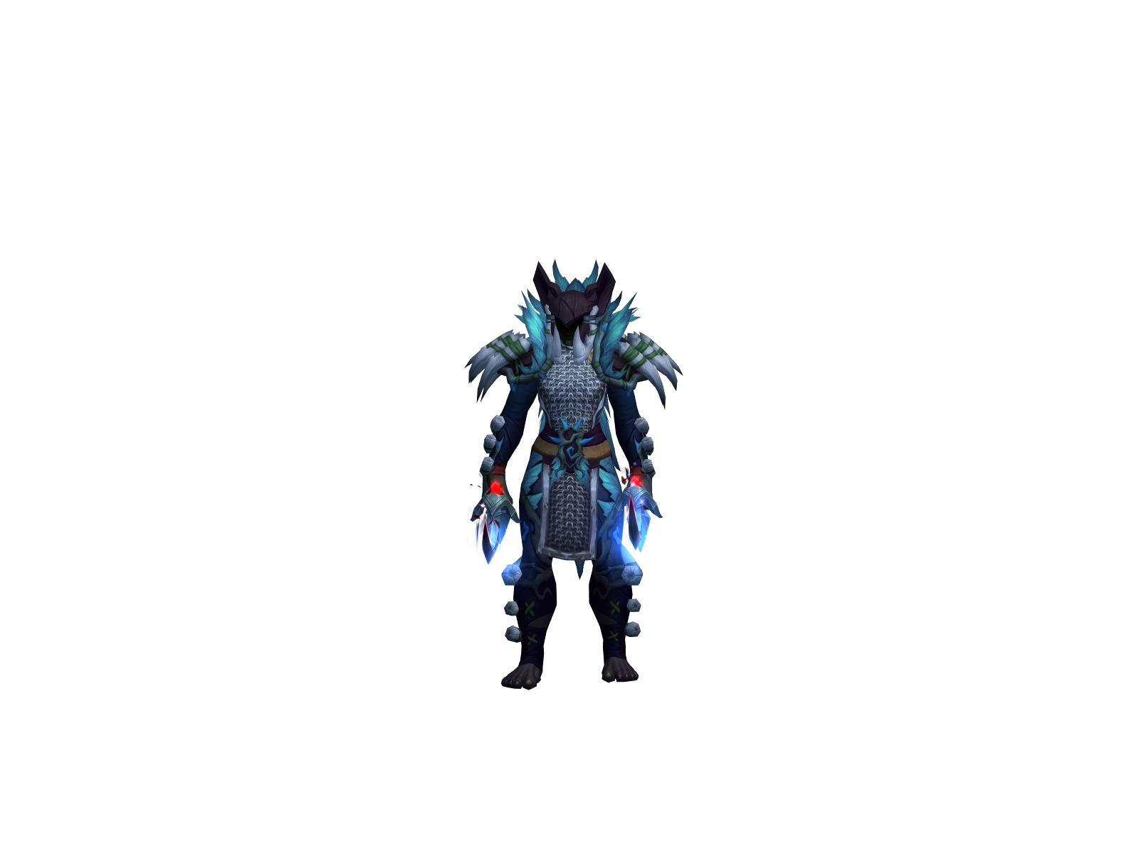 Unfazedorc 3D character render
