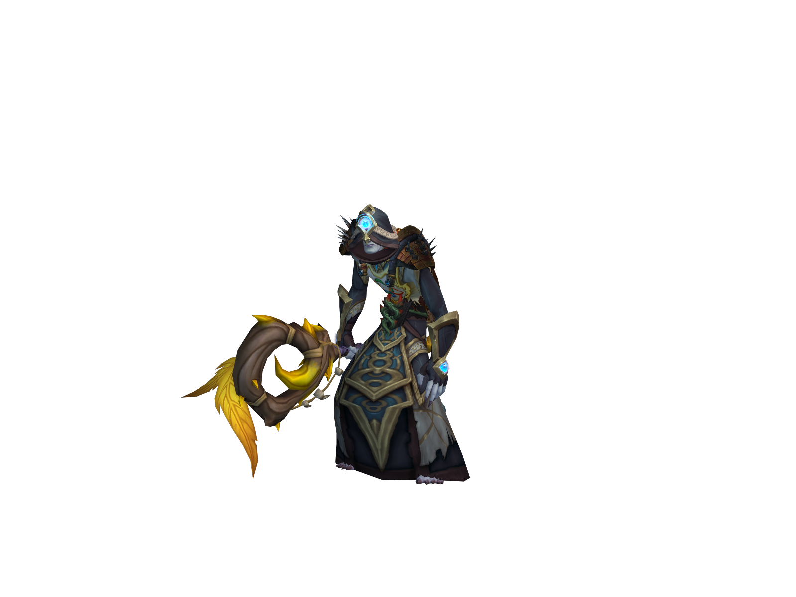 Snowyfire 3D character render
