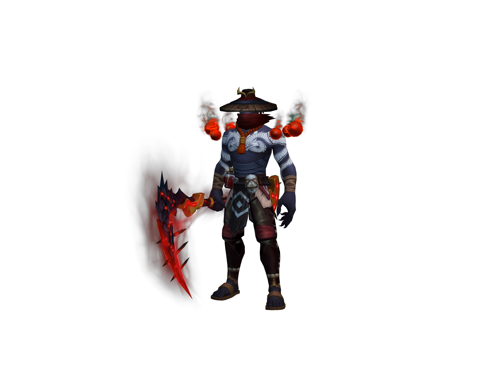 Fistopher 3D character render