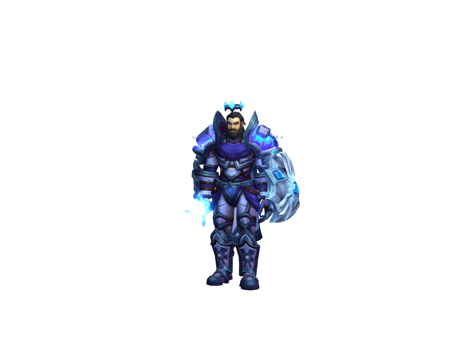 Smokypaladin 3D character render