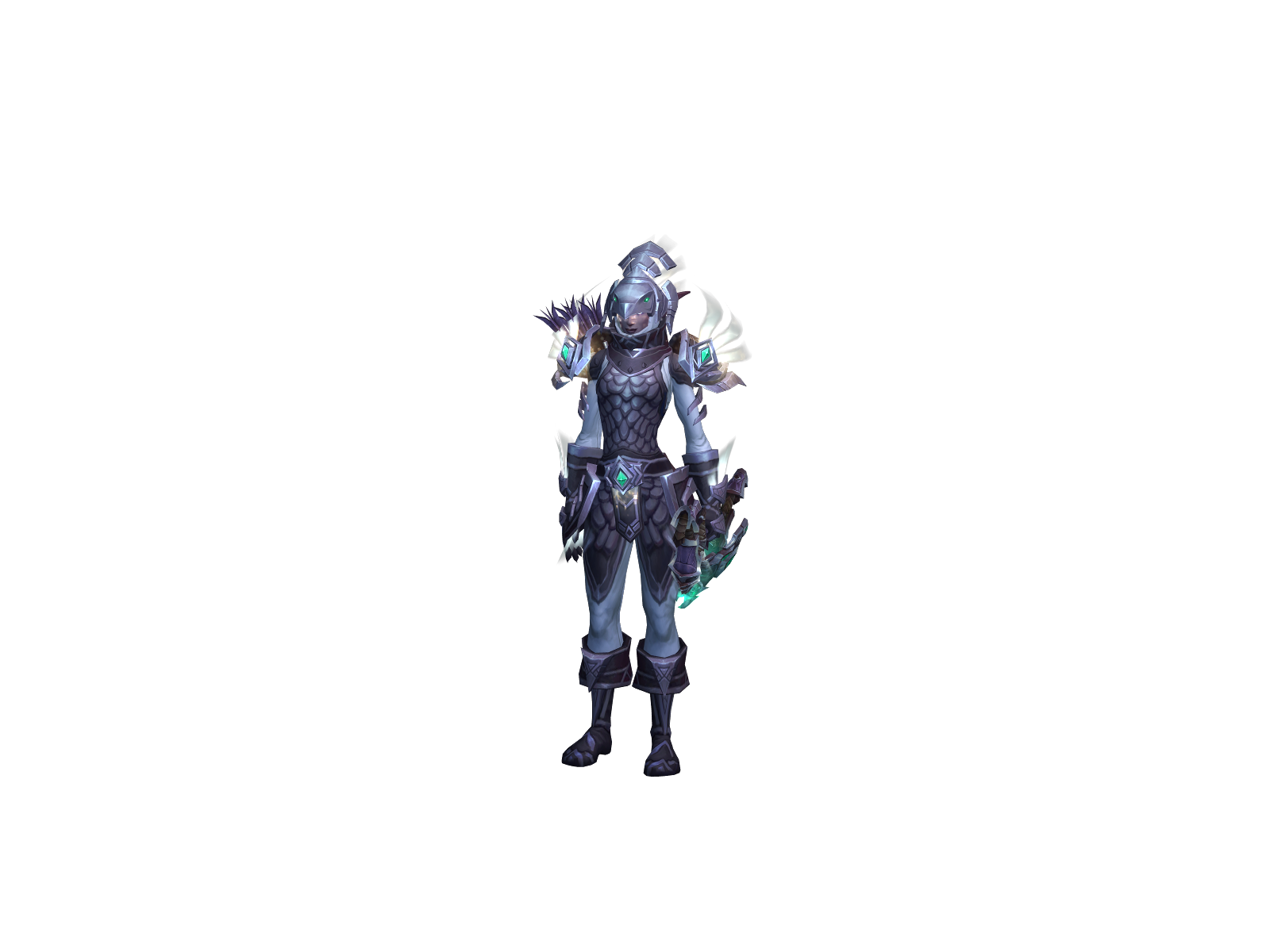 Deathstains 3D character render