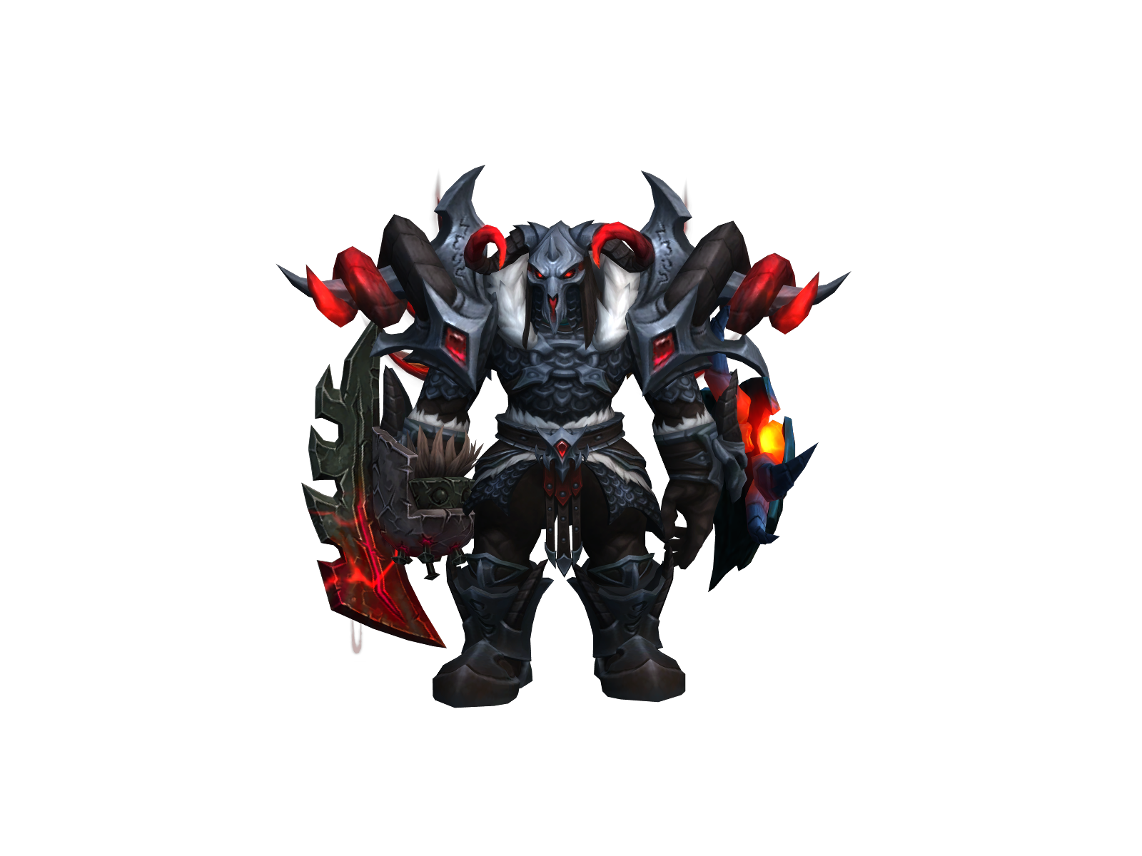 Molagballz 3D character render