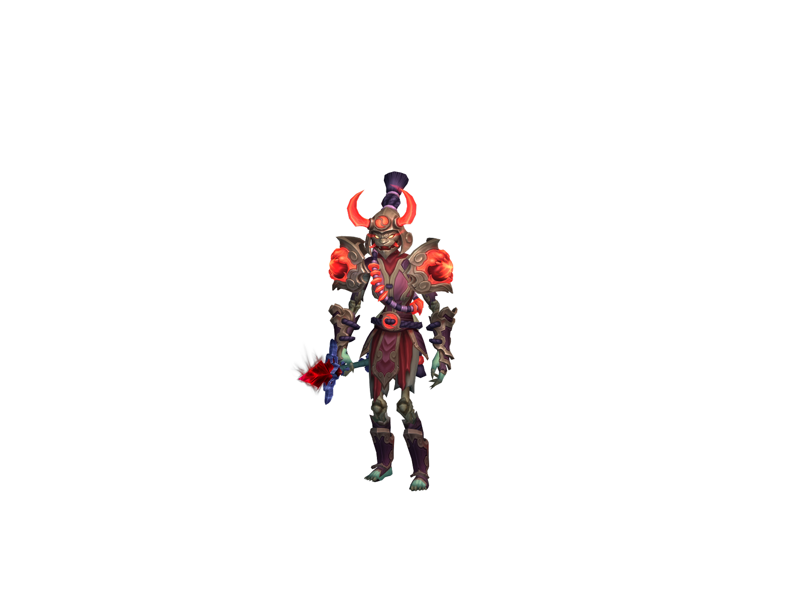 Squatchm 3D character render