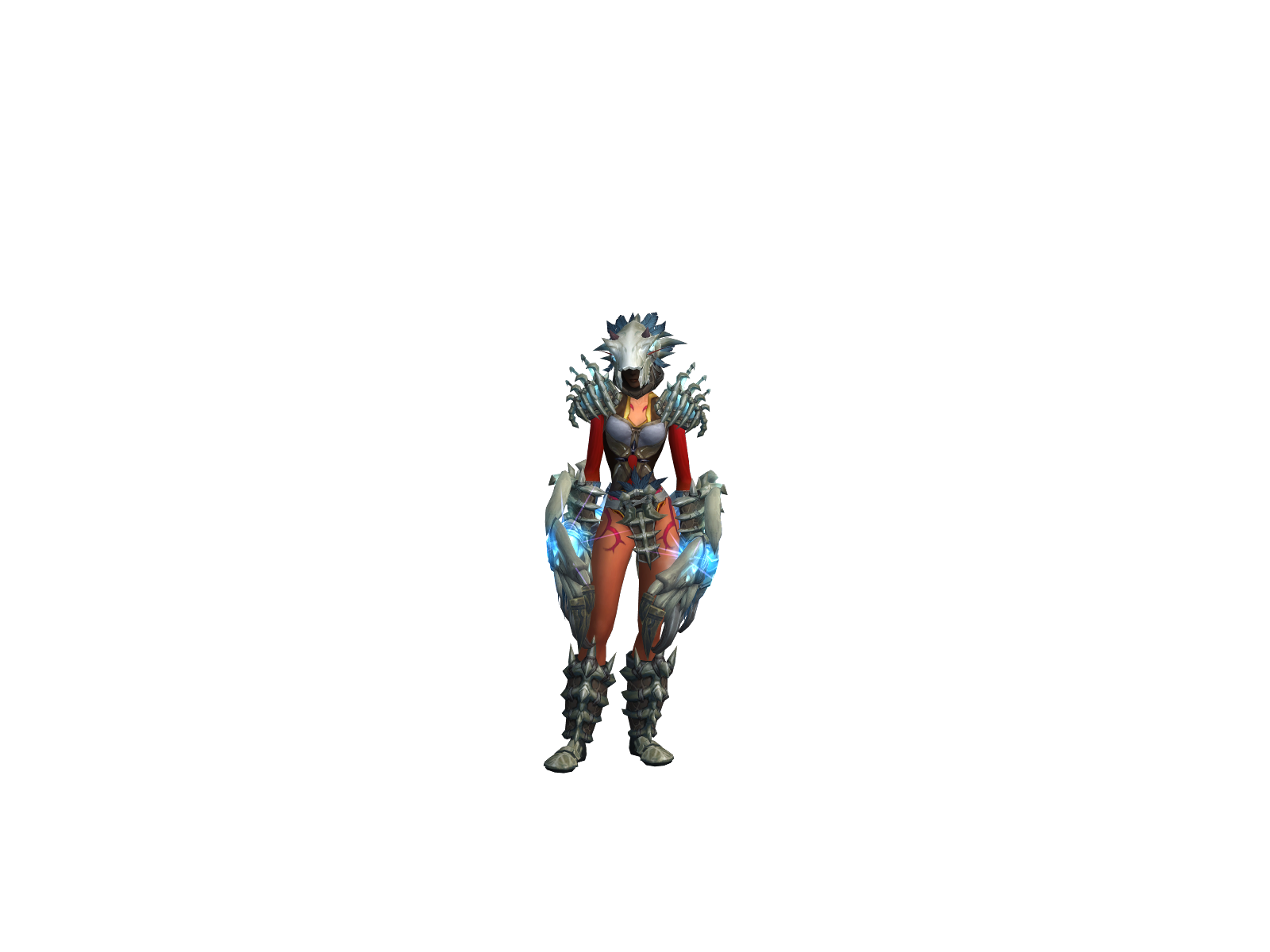 Spookier 3D character render