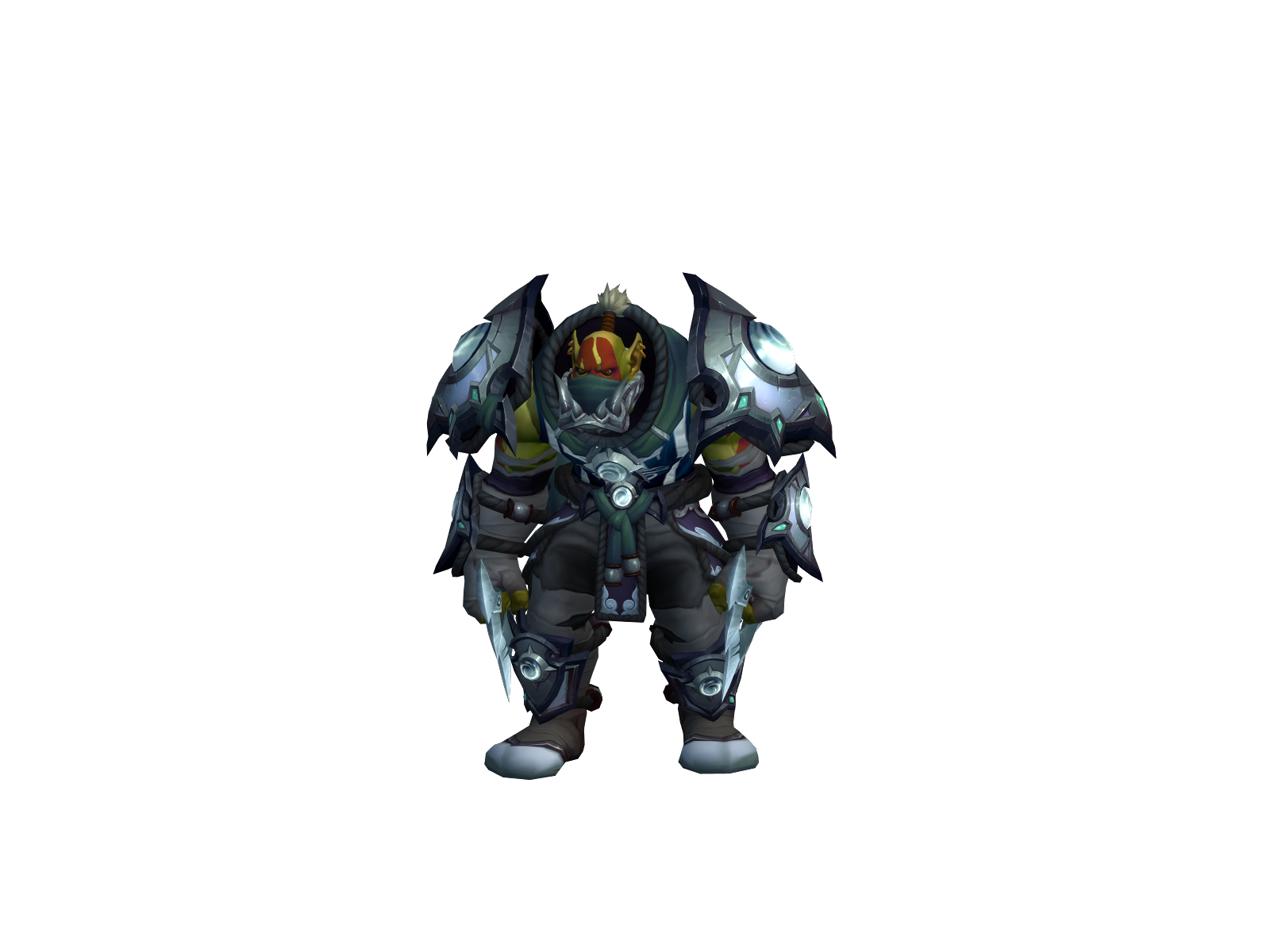 Blackkodak 3D character render