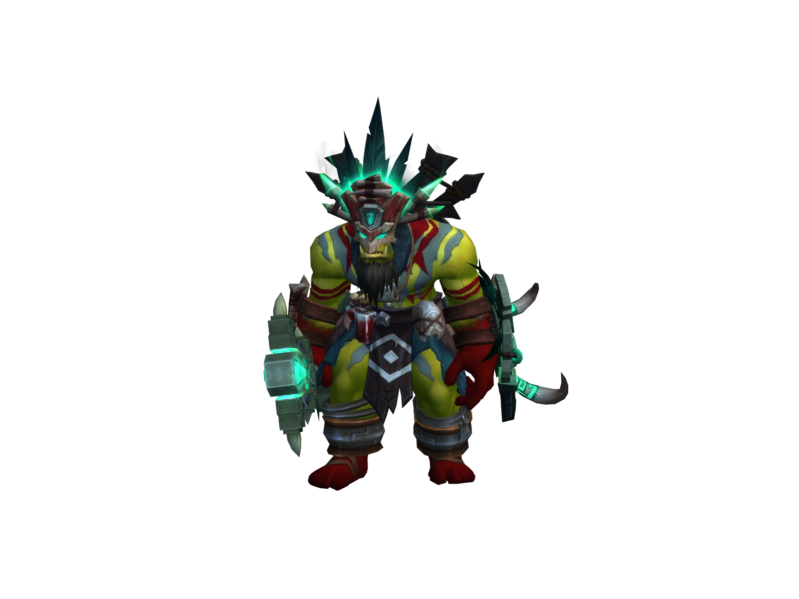 Törden 3D character render