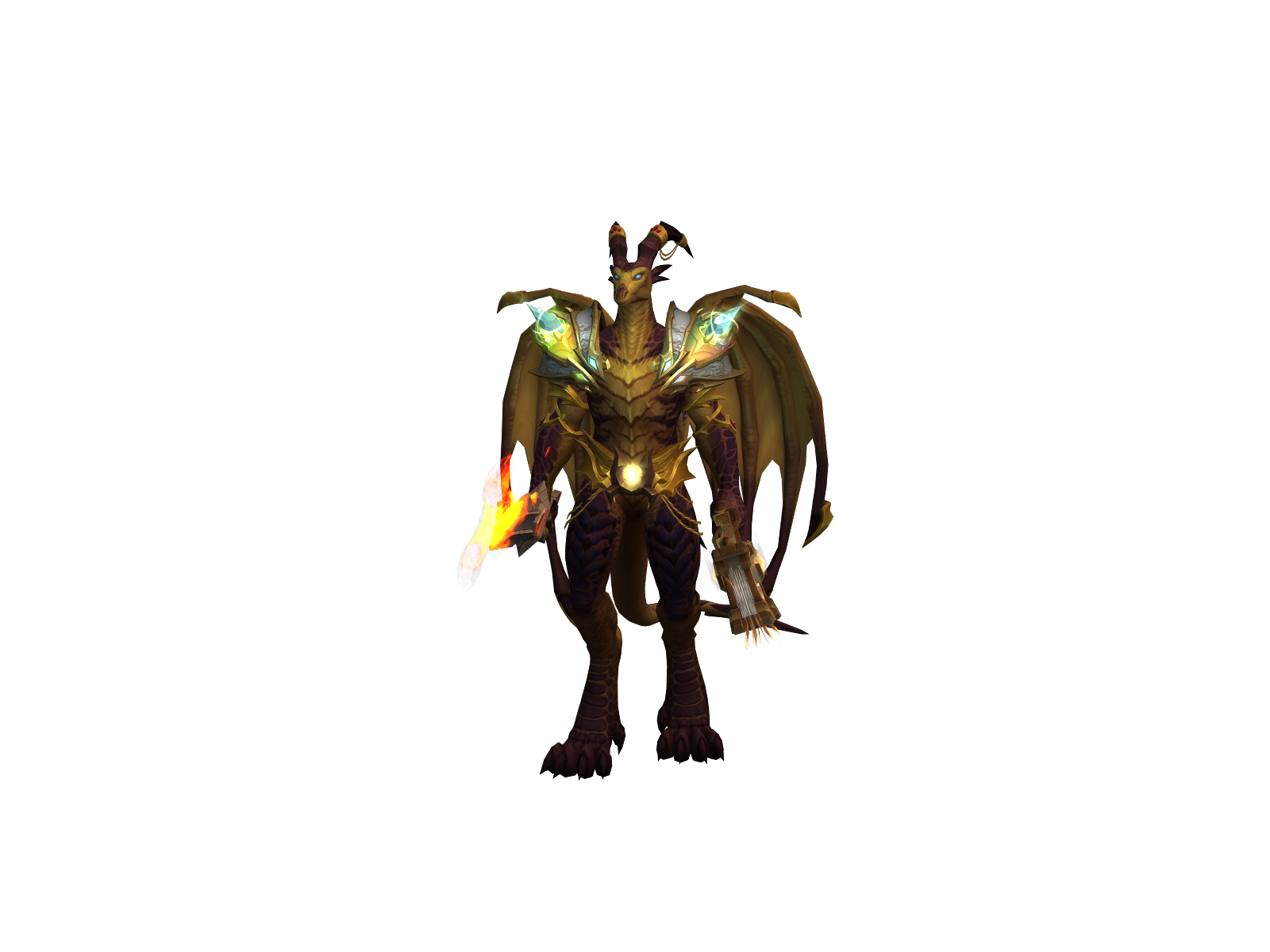 Draguinny 3D character render