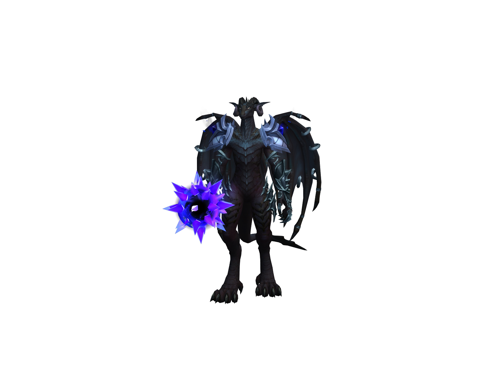 Siniy 3D character render