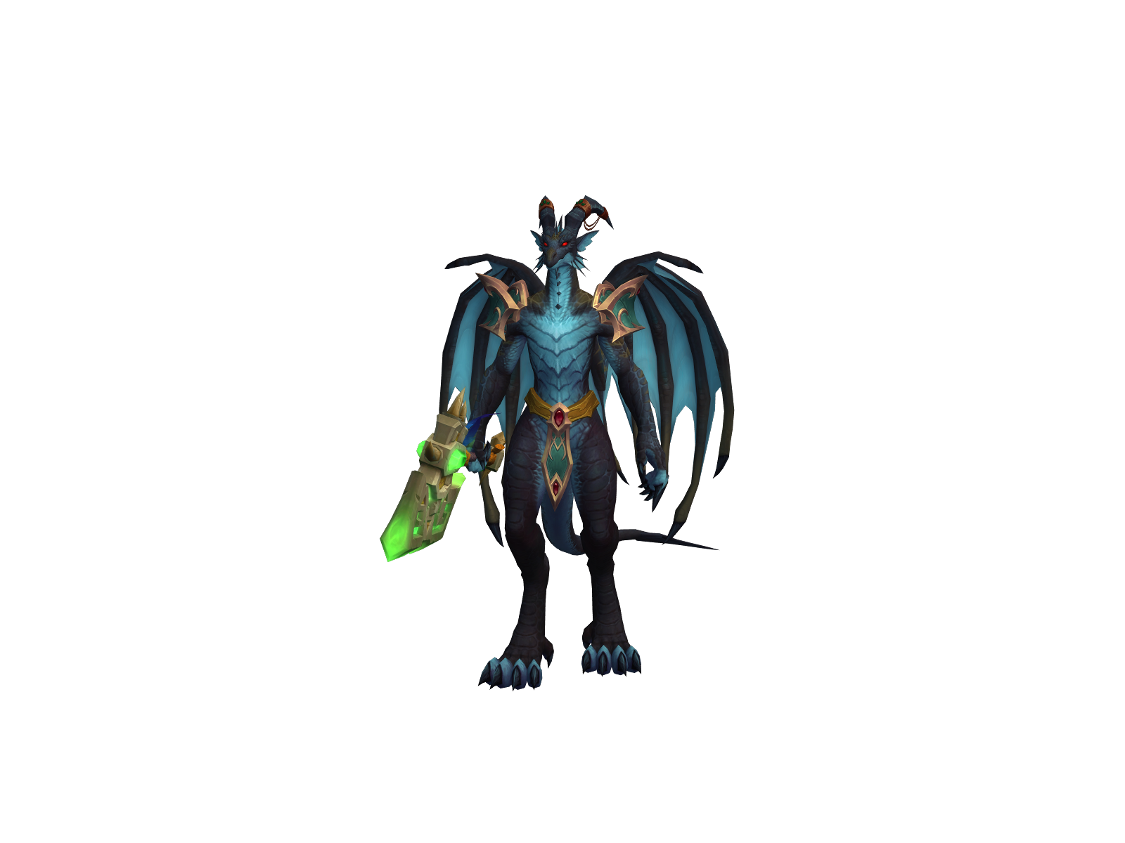 Oncewasdrake 3D character render