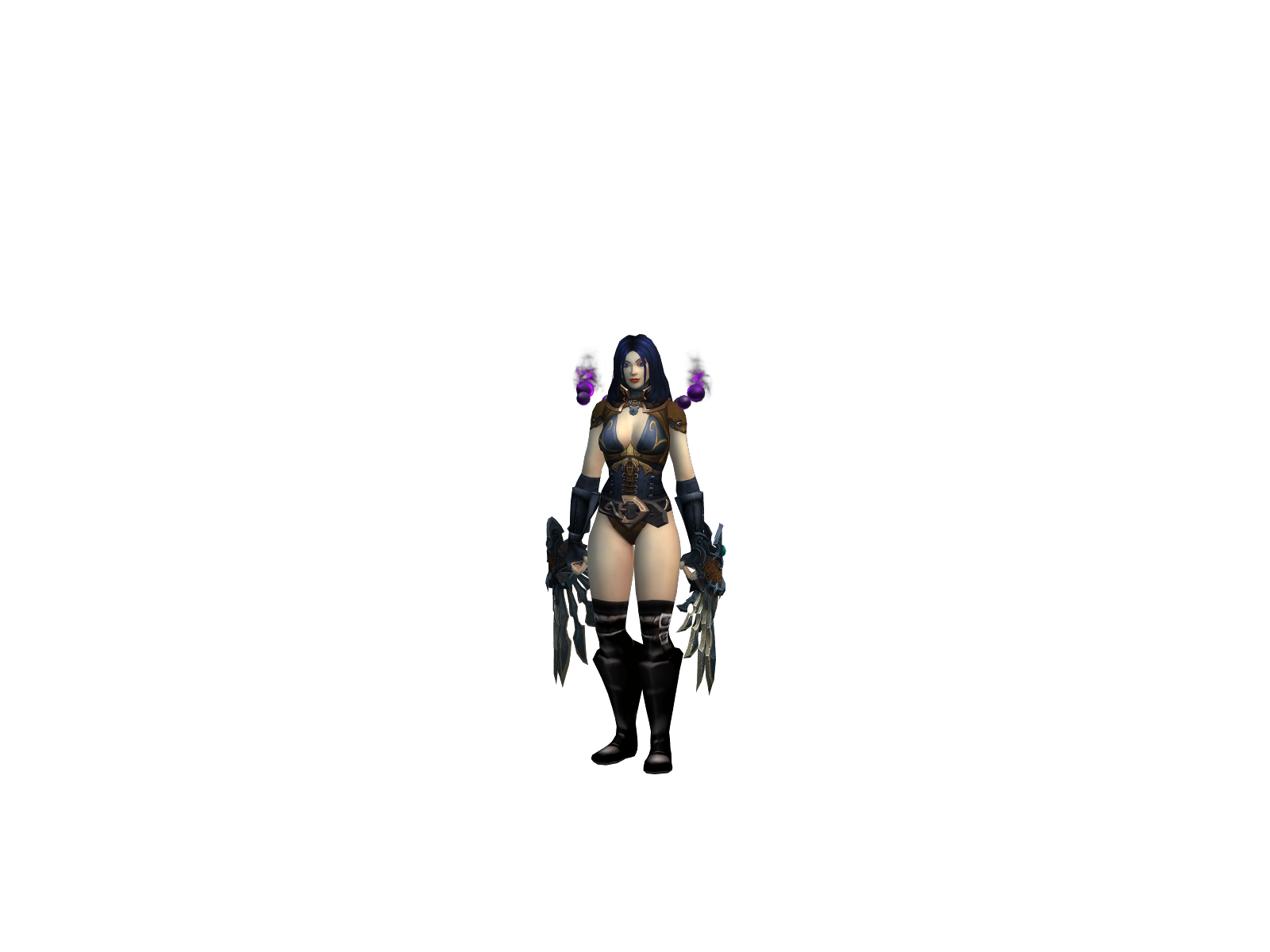 Tåmaki 3D character render