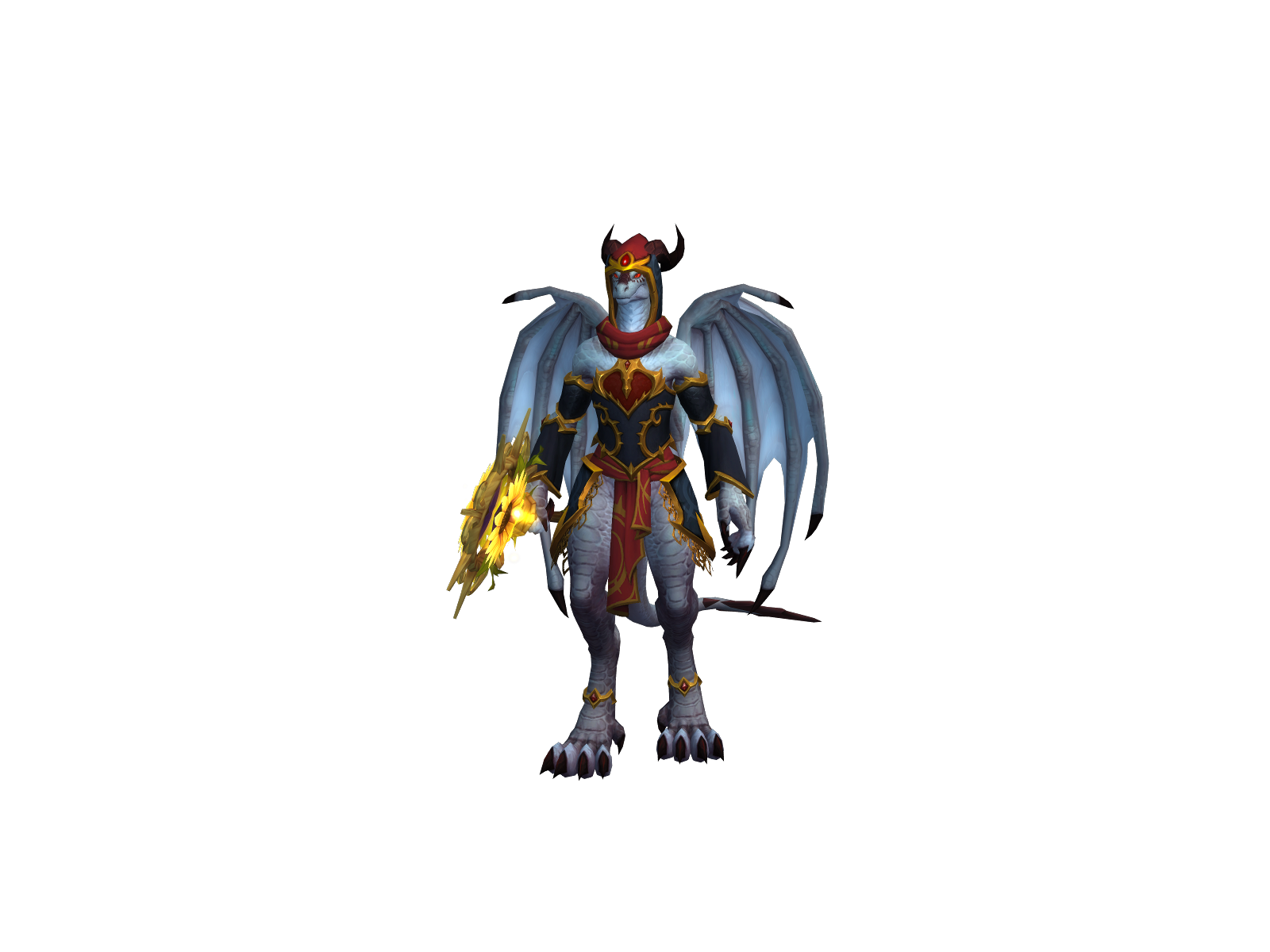 Çhara 3D character render