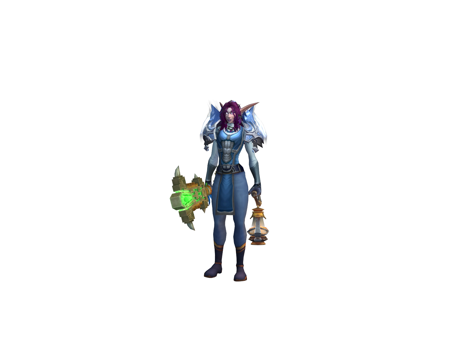 Nightsook 3D character render