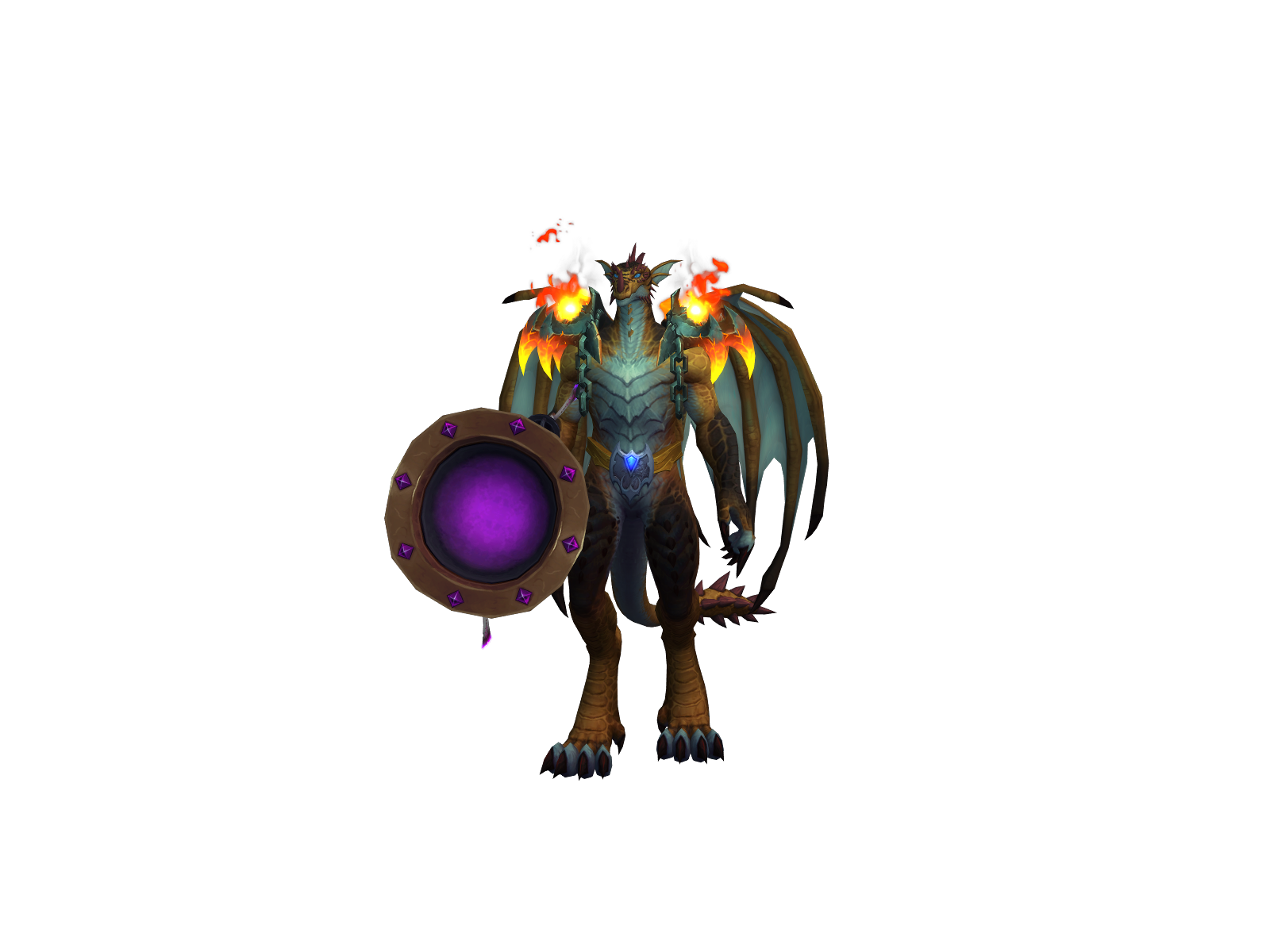 Teiúú 3D character render