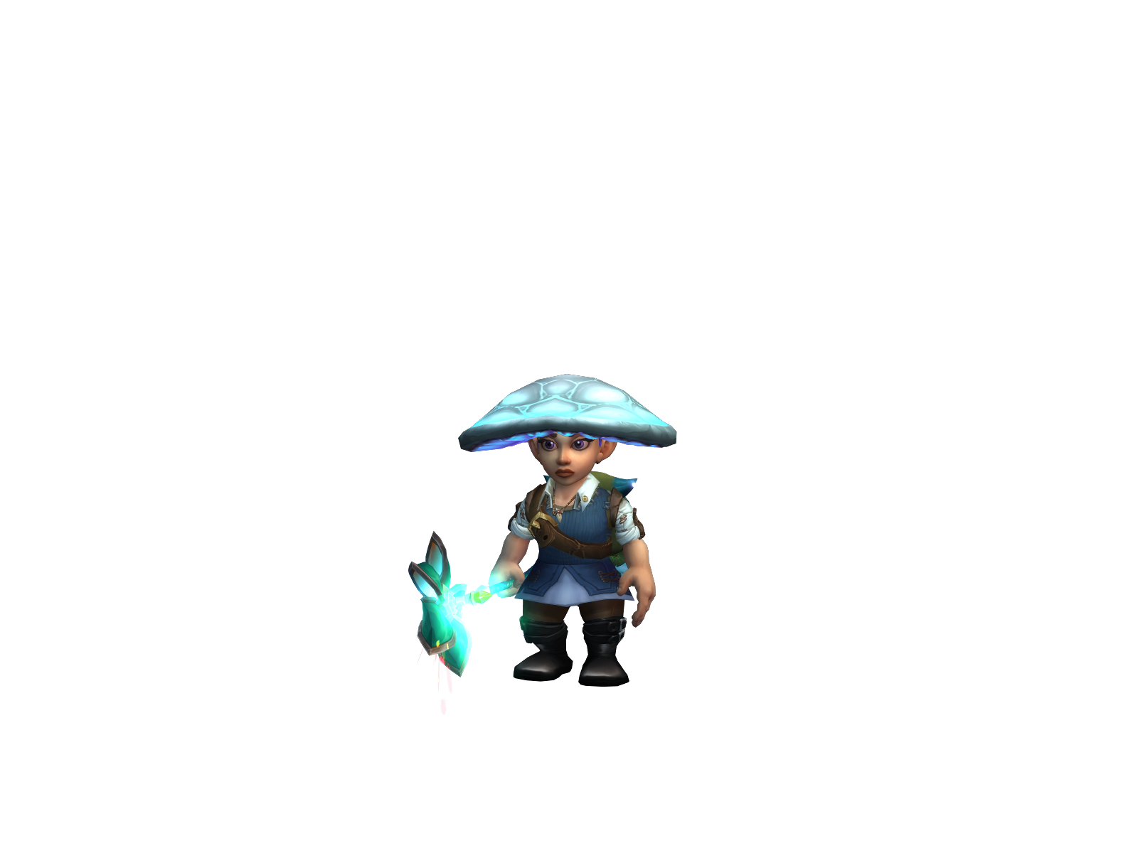 Gugugargar 3D character render