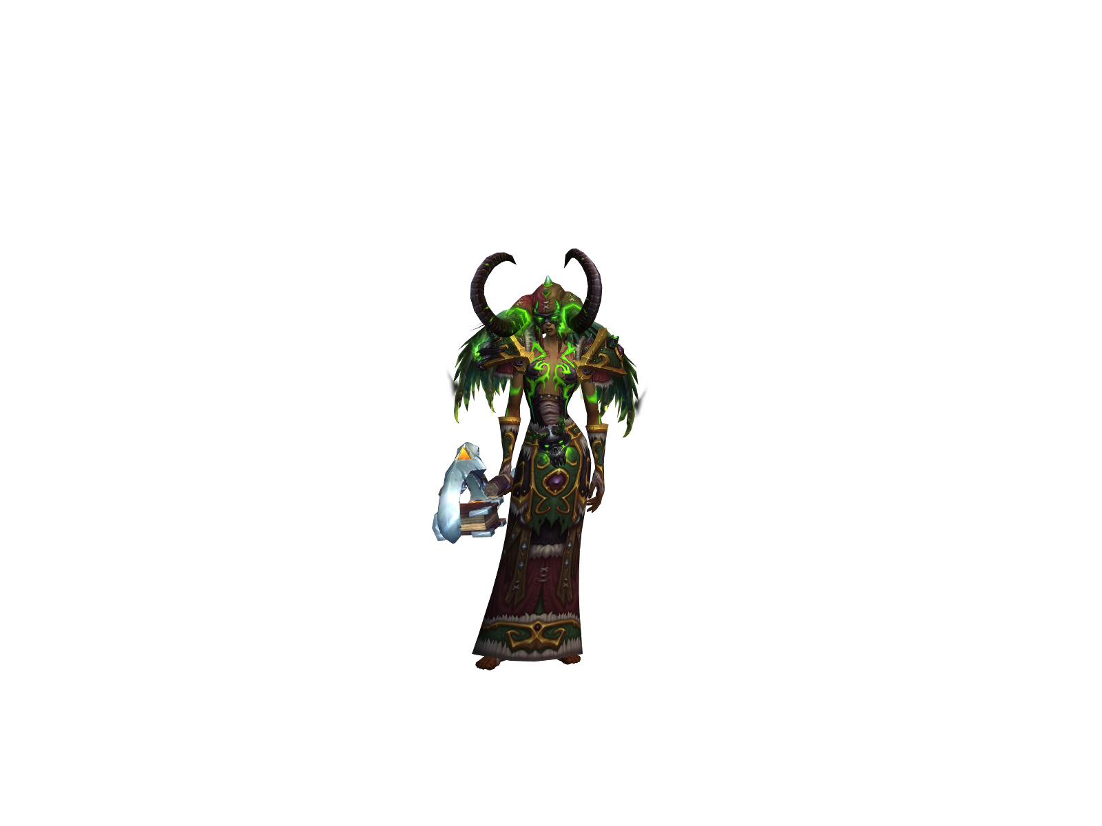 Drzula 3D character render