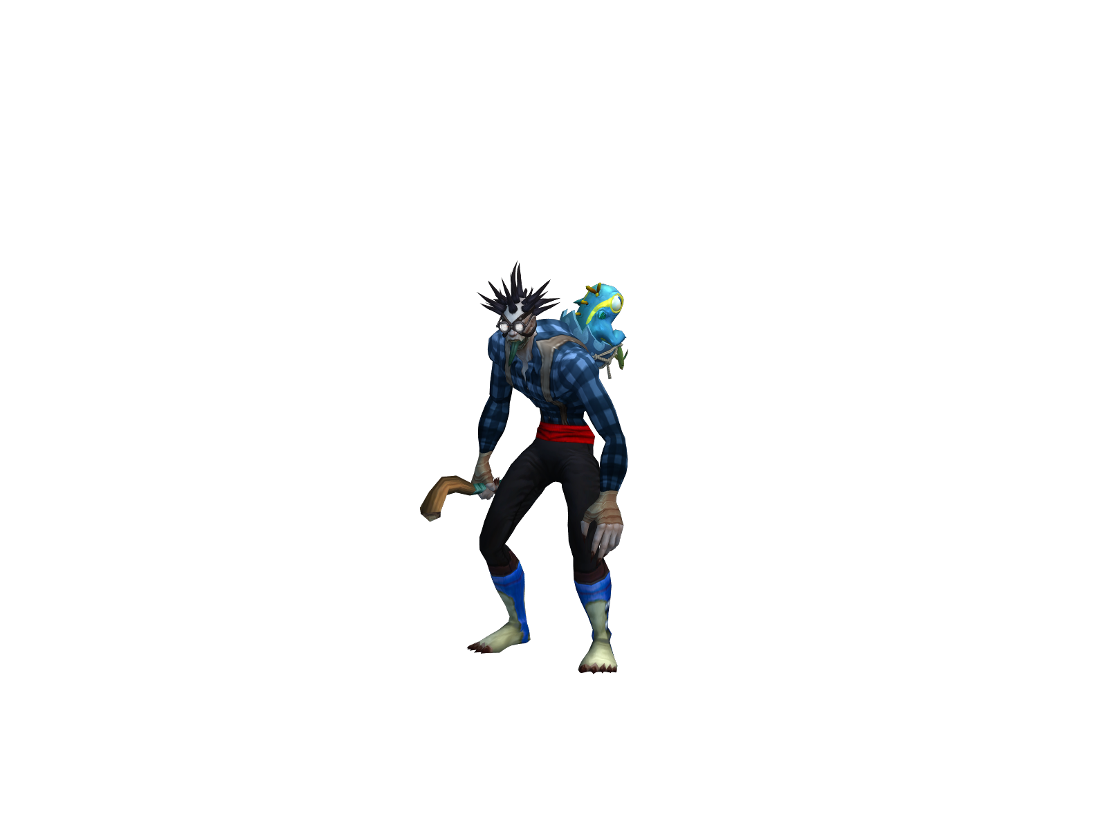 Highawaiian 3D character render