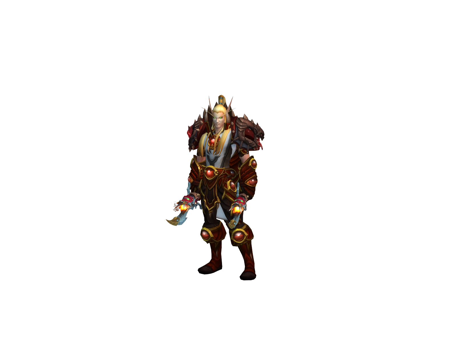 Eldrako 3D character render