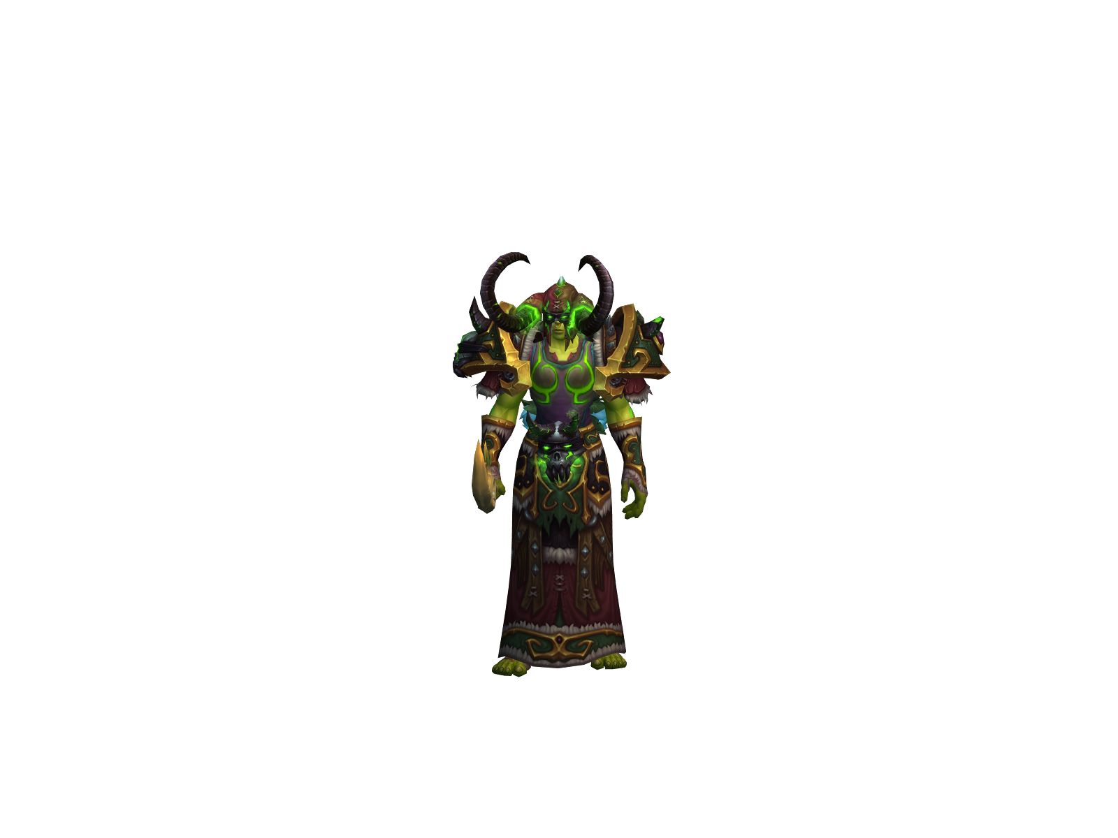 Zulalock 3D character render