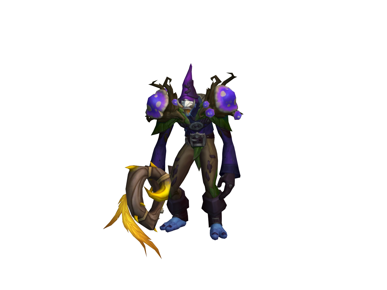 Moopman 3D character render