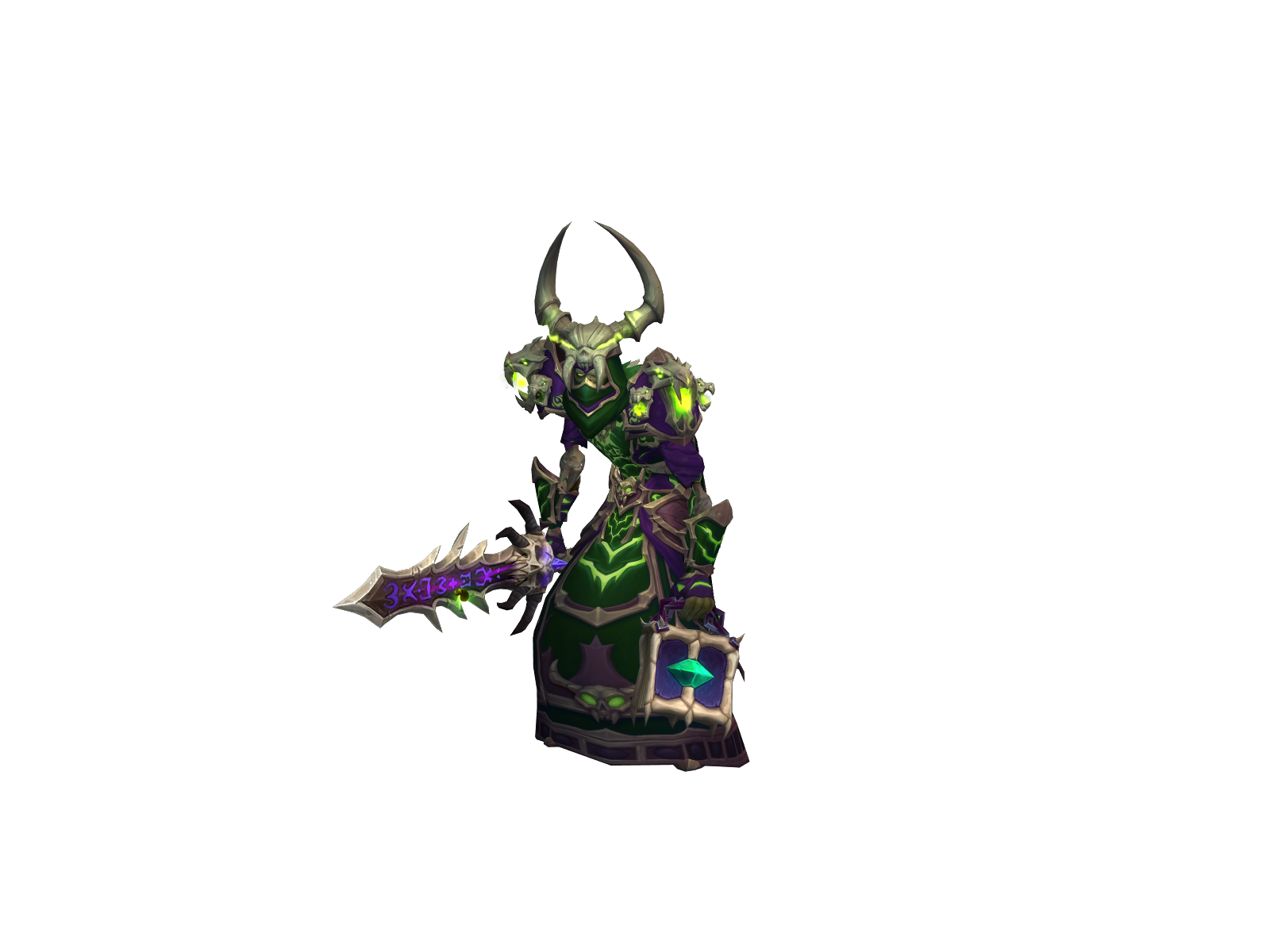 Skellezor 3D character render
