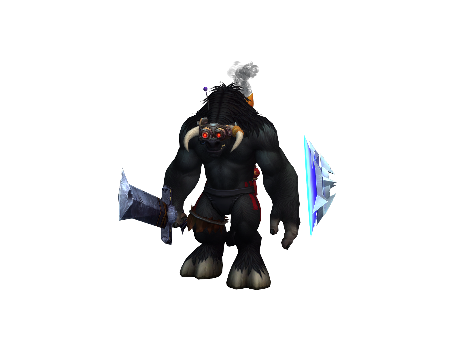 Chichona 3D character render