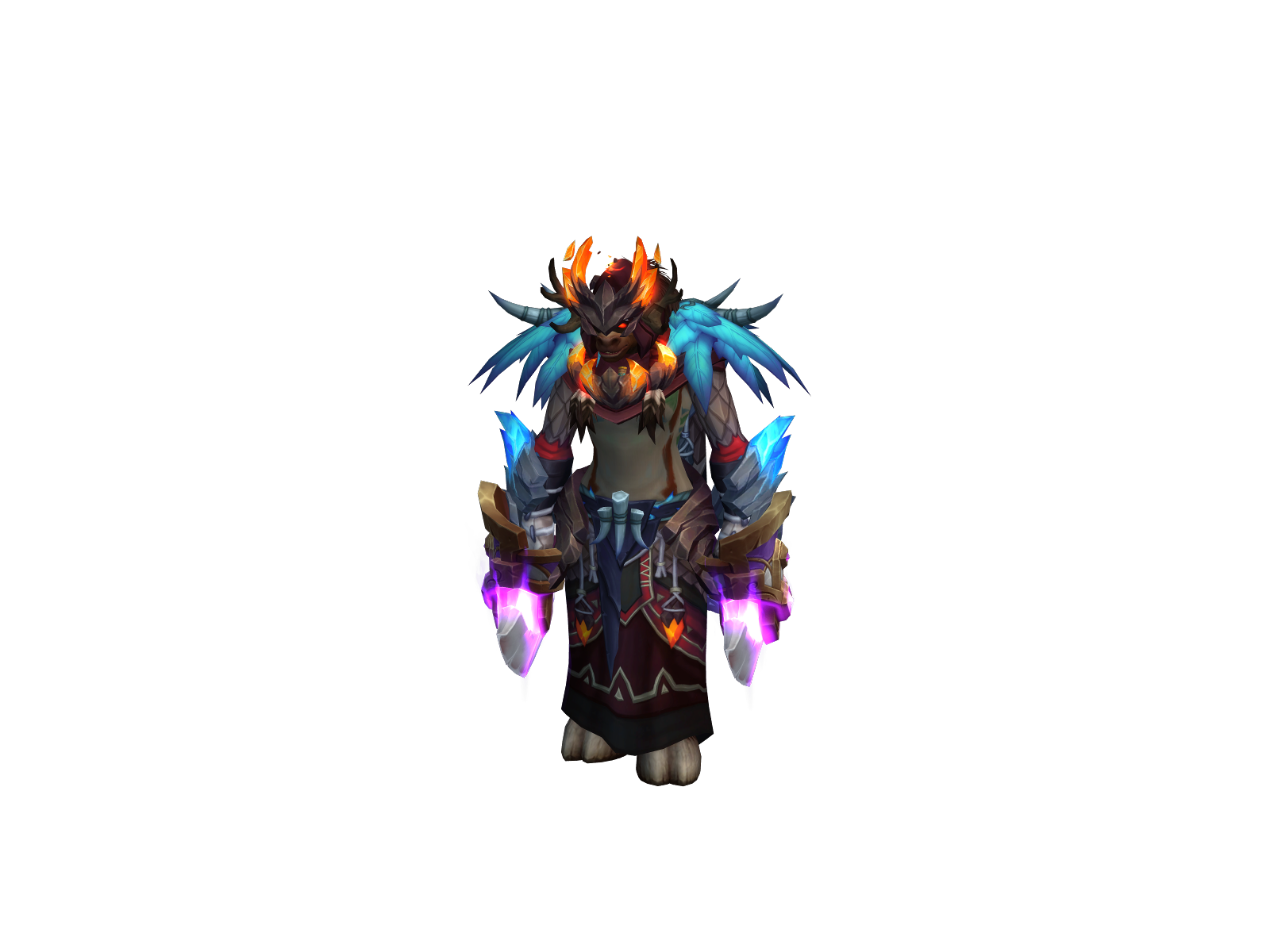 Kolenk 3D character render