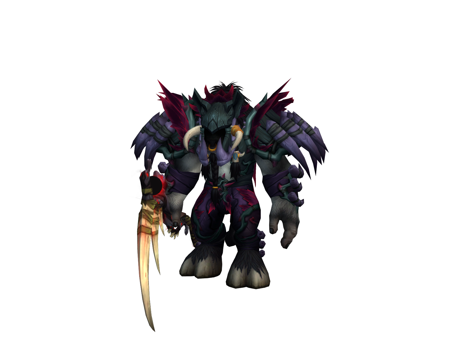 Neverclone 3D character render