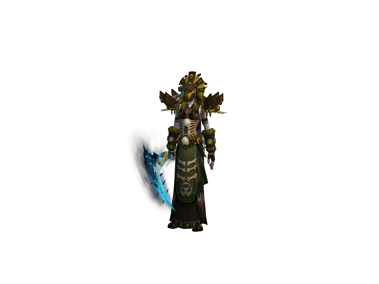 Exorciist 3D character render