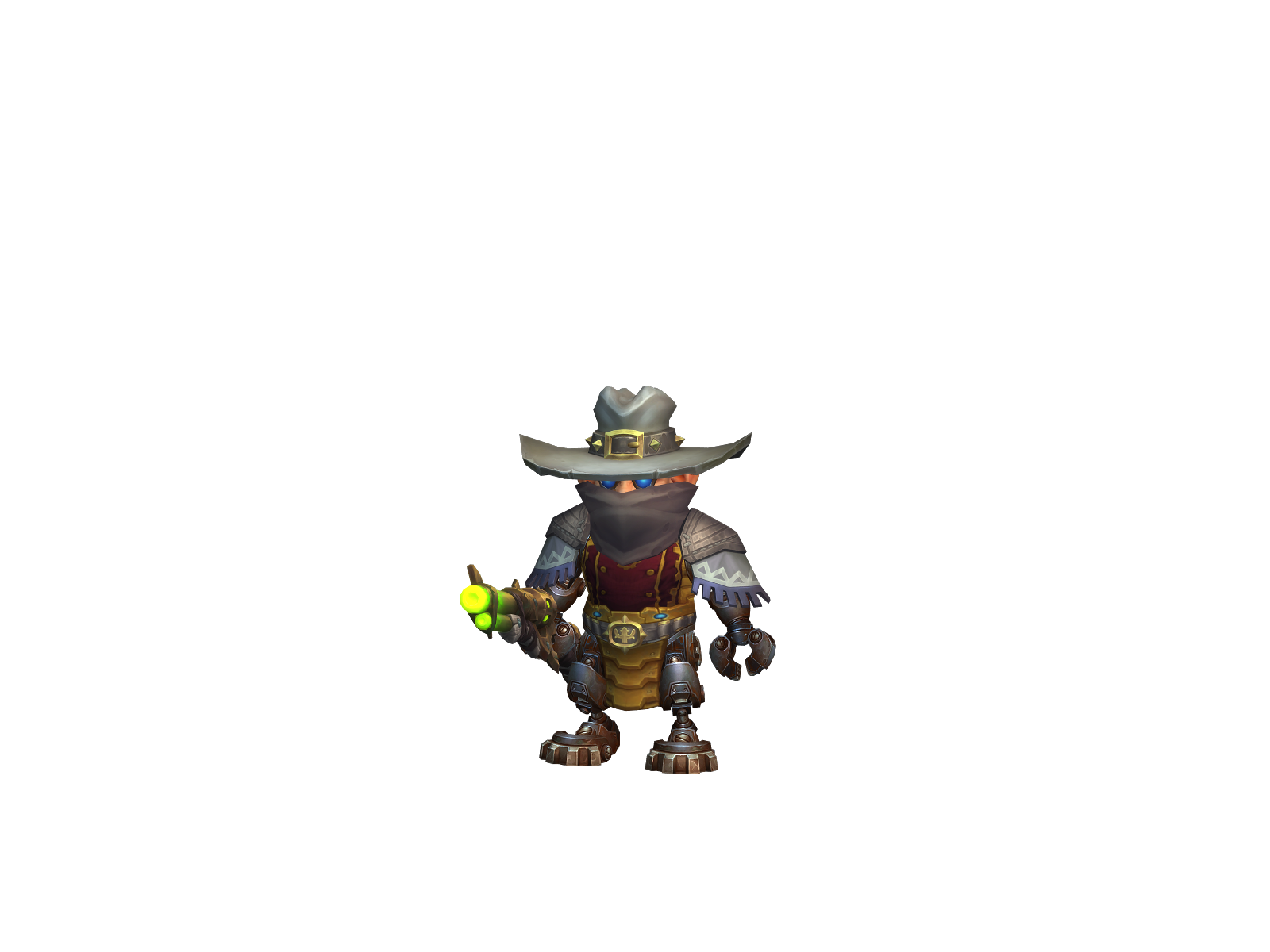 Granus 3D character render