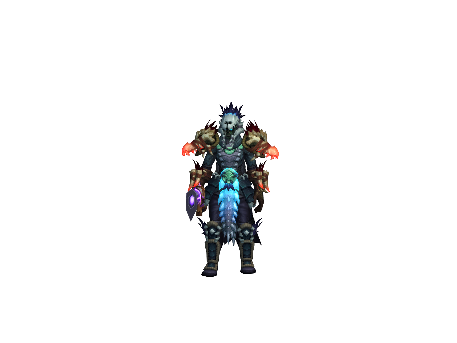 Fusionblacki 3D character render
