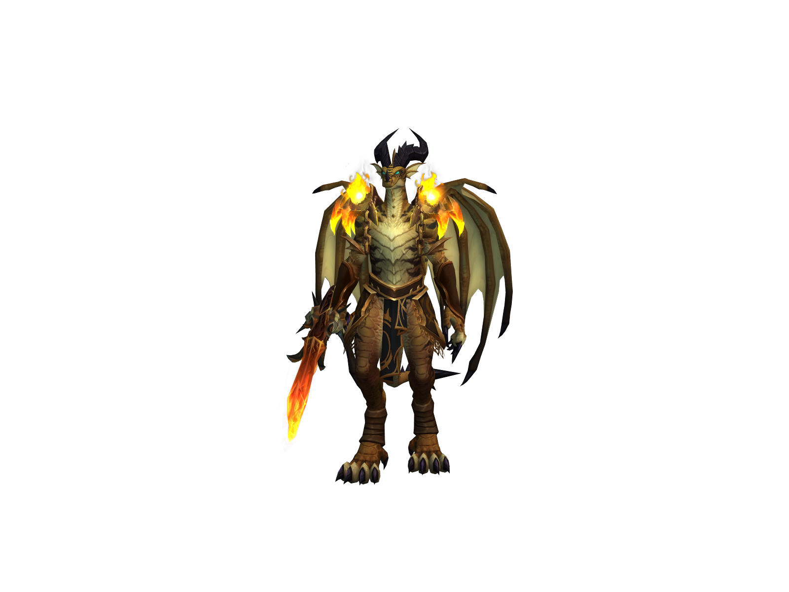 Thrylius 3D character render