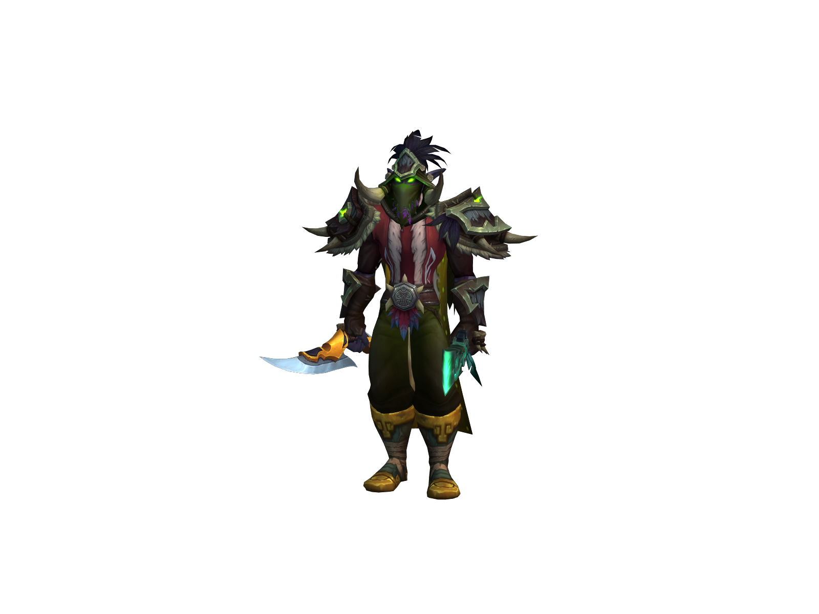 Nakrog 3D character render