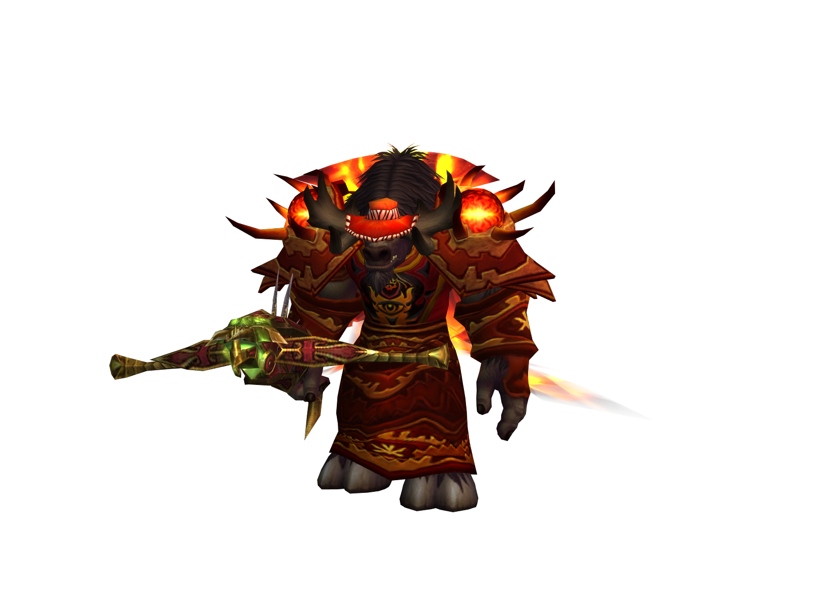 Bowless 3D character render