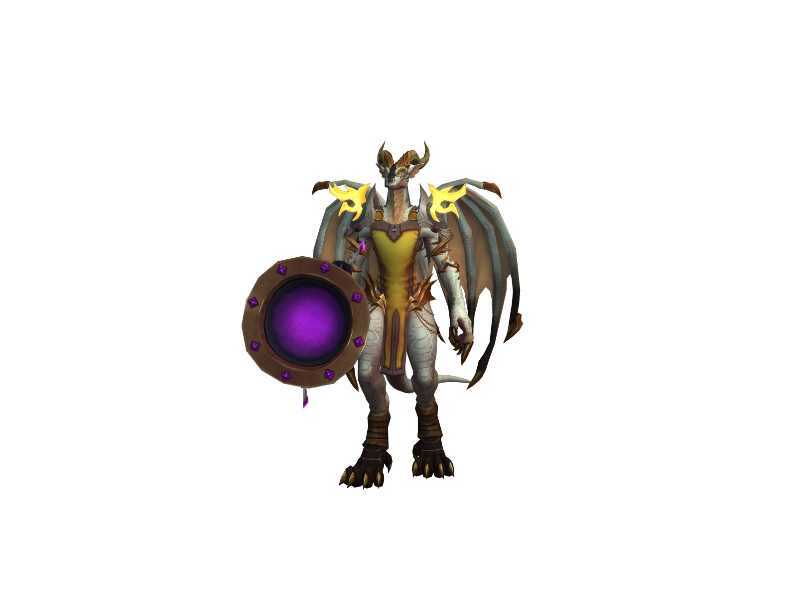 Ryuustard 3D character render