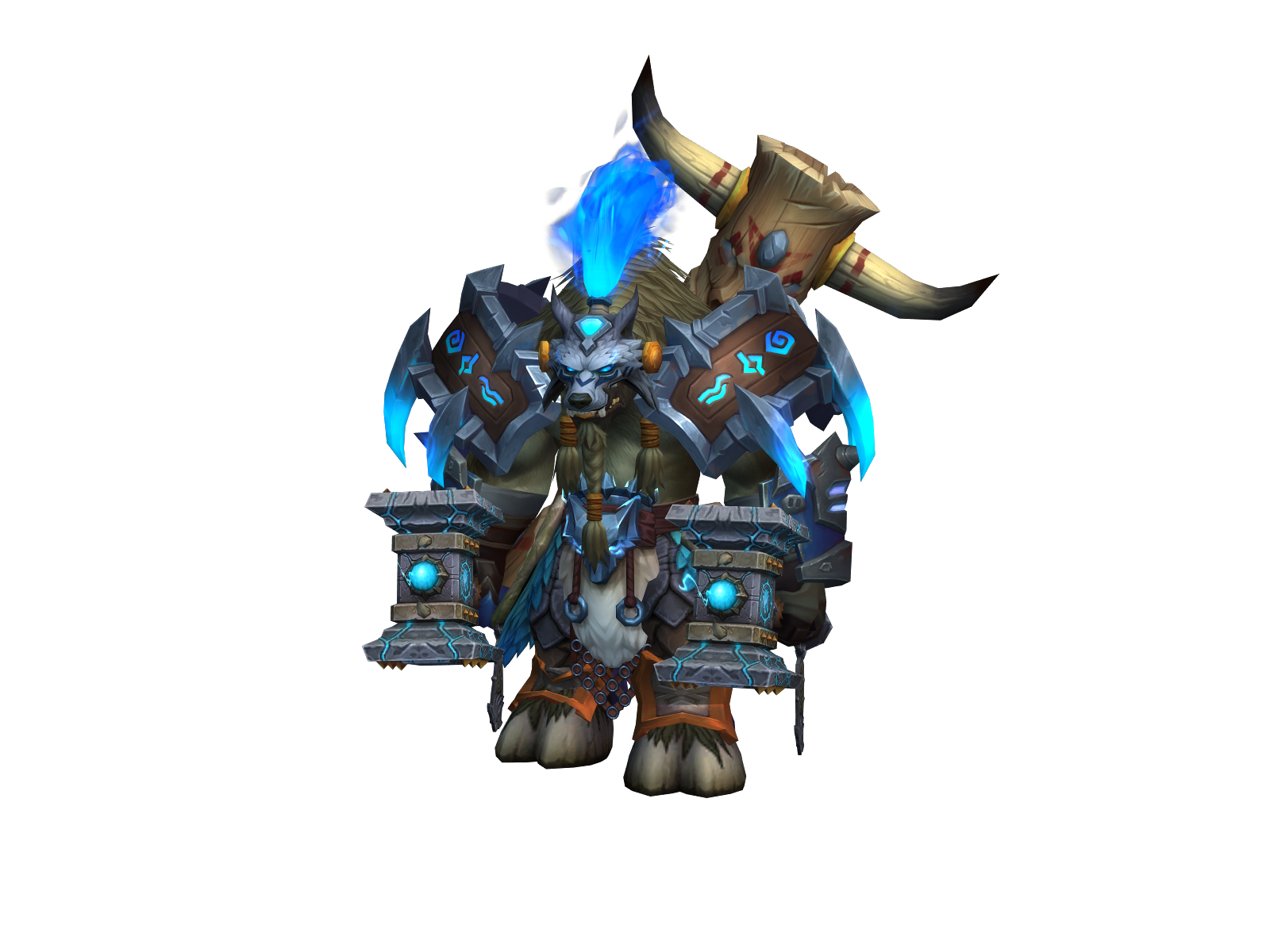 Tyrannitaur 3D character render