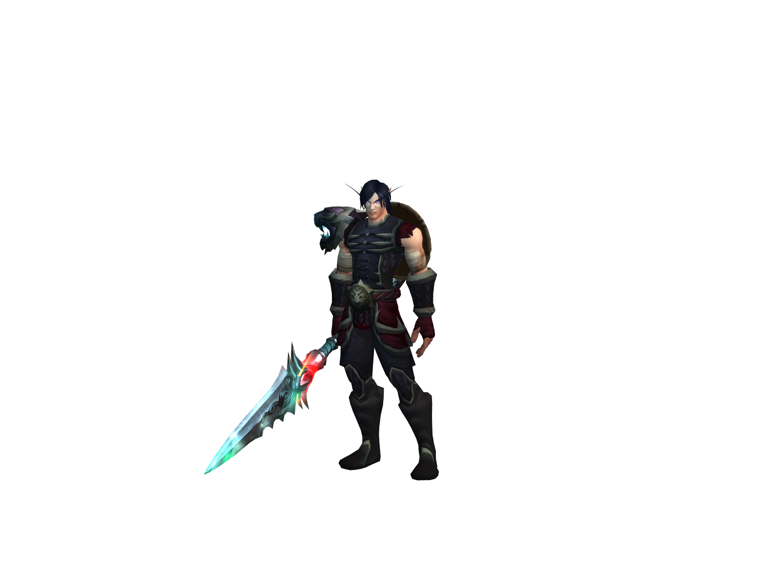 Fallmk 3D character render